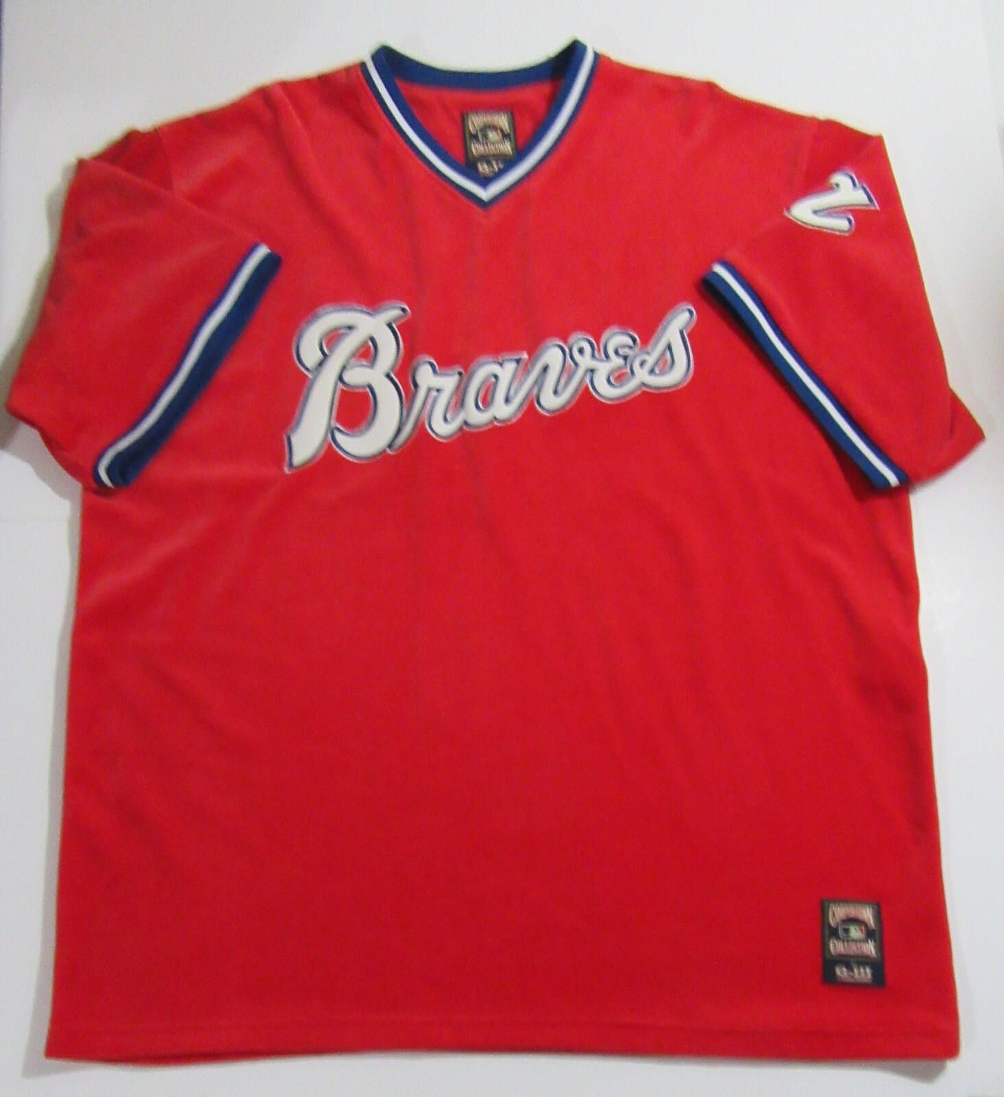 G-III Atlanta Braves G-III Carl Banks Cooperstown Velour XXL Size ONE SIZE - 1 Thumbnail