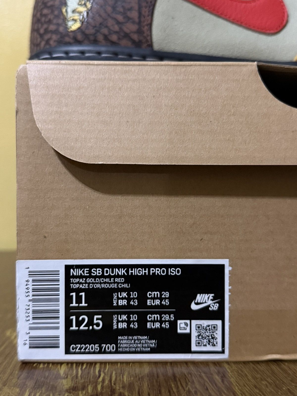 Nike Nike SB Dunk High Color Skates Kebab and Destroy Size US 11 / EU 44 - 10 Thumbnail