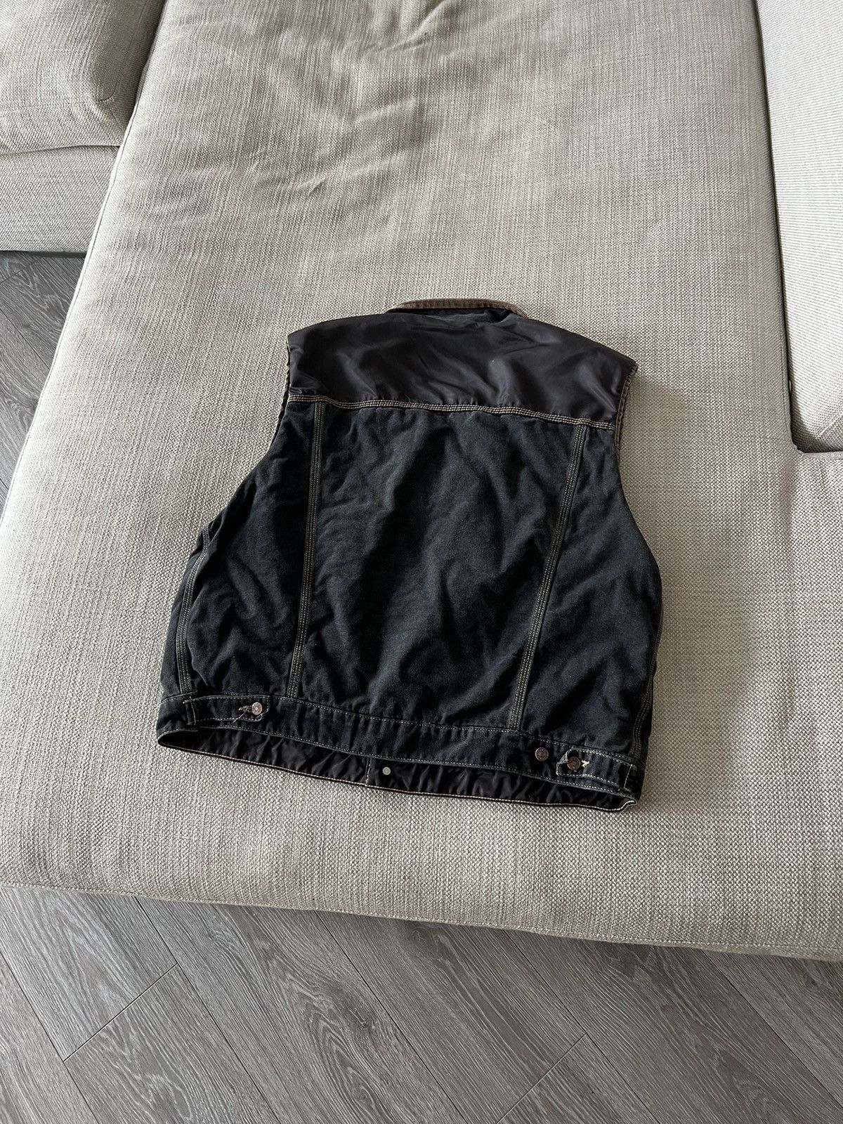 Diesel × Vintage Vintage Diesel Avant Garde Vest 1990s Size US XL / EU 56 / 4 - 13 Thumbnail