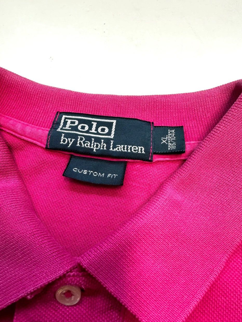 Polo Ralph Lauren × Vintage Polo by Ralph Lauren Pink Jamaica Shirt Size US XL / EU 56 / 4 - 3 Thumbnail