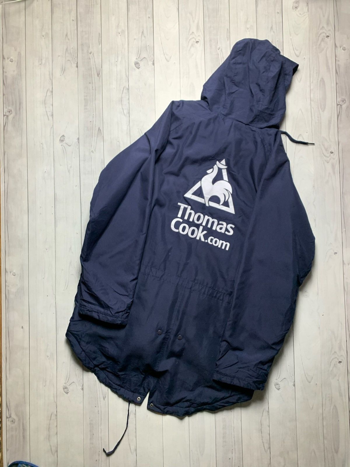 Vintage Vintage Le coq Manchester City soccer jacket parka size Xl Size US XL / EU 56 / 4 - 2 Thumbnail