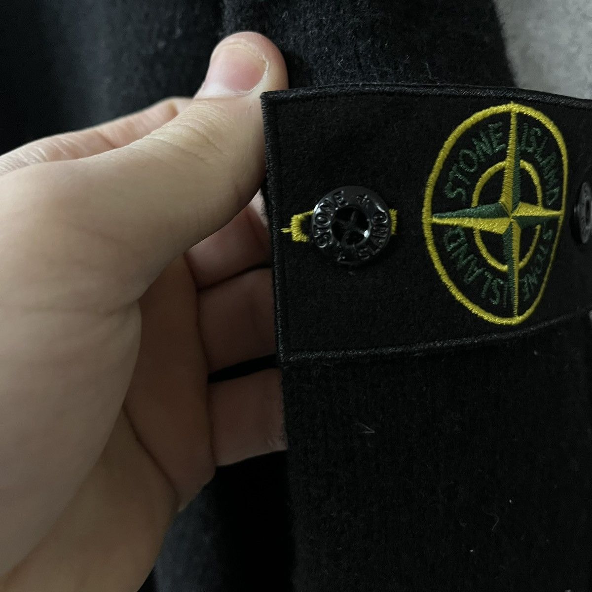 Stone Island Vintage Stone Island Wool Zip Hoodie Size US M / EU 48-50 / 2 - 6 Thumbnail