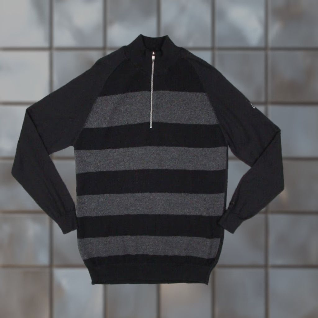 Nike Nike Golf Sweater Men Large Black 1/4 Zip Wool Blend Pullover La Quinta Resort Size US L / EU 52-54 / 3 - 1 Thumbnail