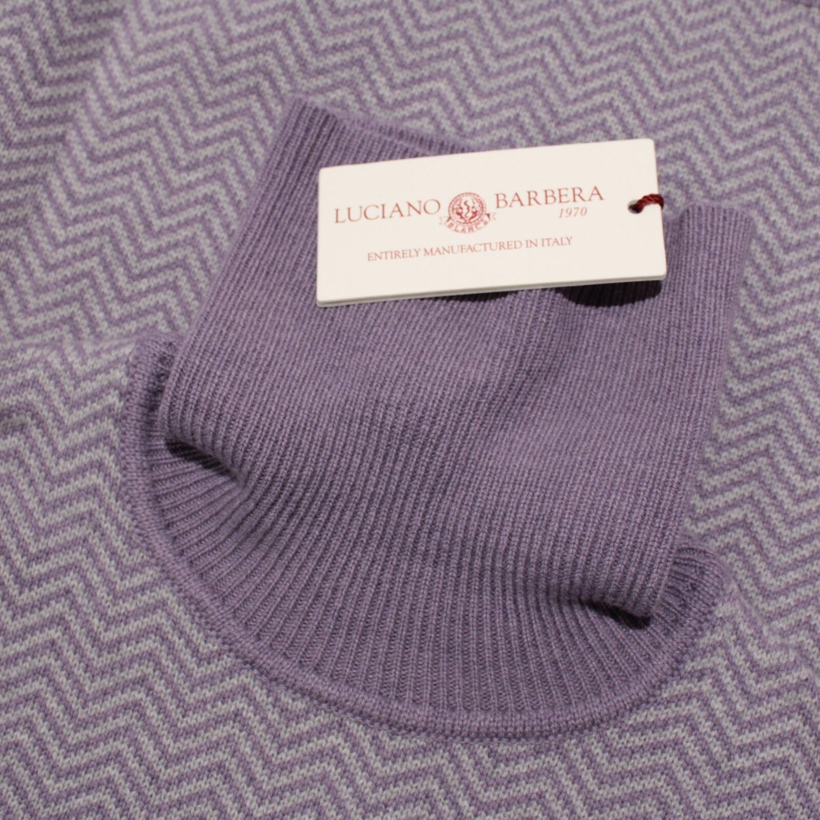 Luciano Barbera Luciano Barbera Sweater Size US M in Purple Size US M / EU 48-50 / 2 - 1 Thumbnail