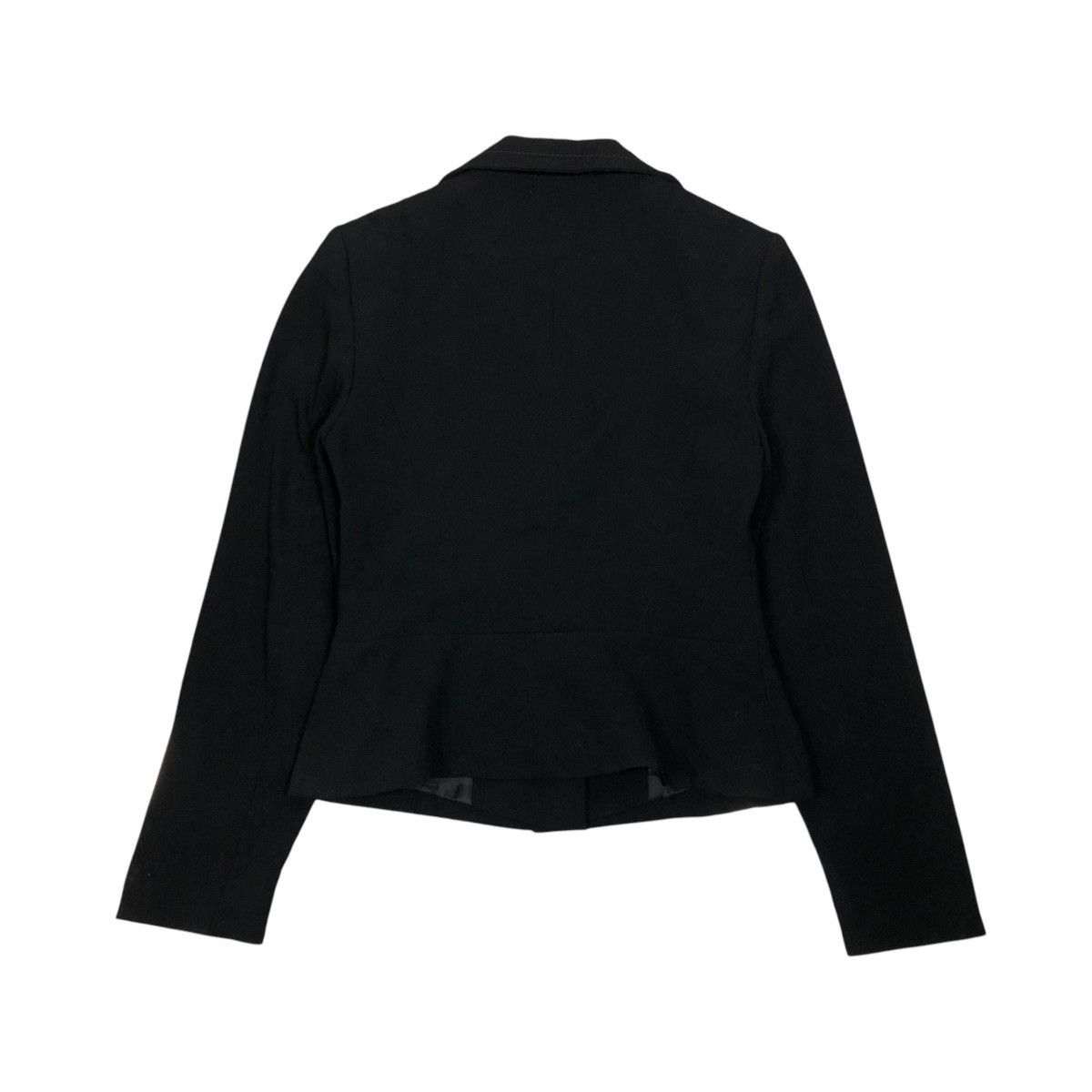 Japanese Brand 🔥CROPPED WOOL JACKET ATSUKI ONISHI NOIR YOHJI YAMAMOTO Size M / US 6-8 / IT 42-44 - 2 Thumbnail