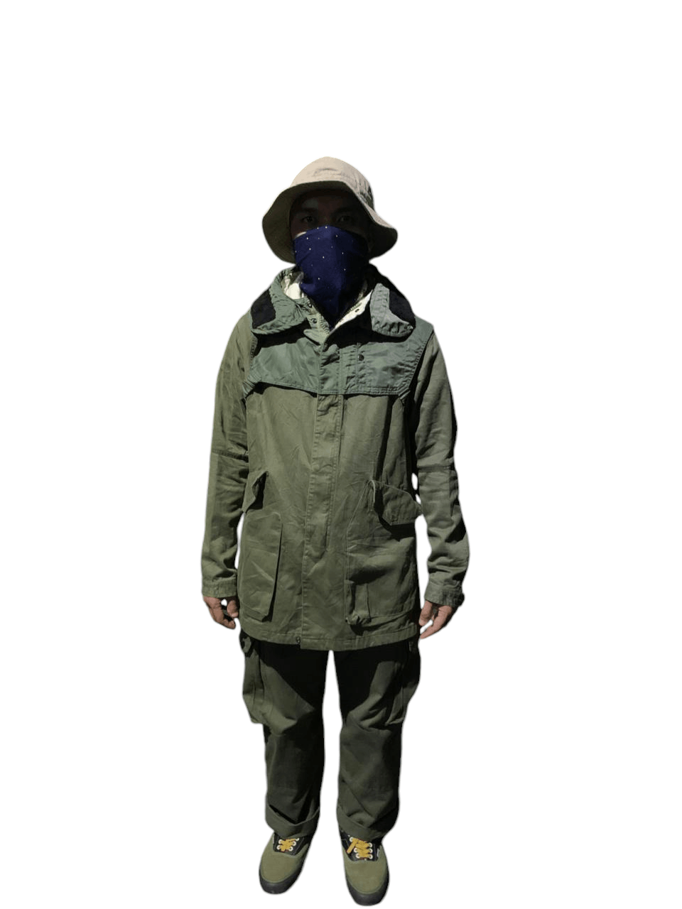 Fishtail parka jacket maharishi hardy blechman
