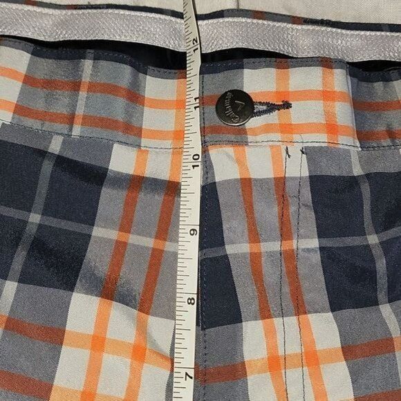 Callaway Callaway Golf Embroidered Logo Plaid Flat Front Athletic Sz Size US 36 / EU 52 - 8 Thumbnail