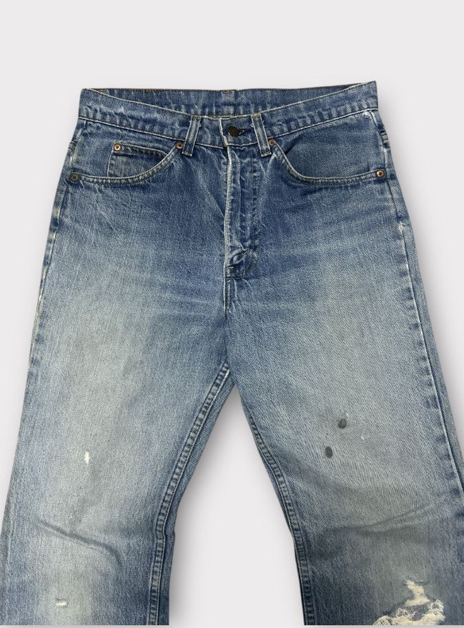 Levi's Made & Crafted Flare 70s LEVIS 517 f STAMP BUTTON 8 DISTRESSED BOOT CUT Size US 31 - 3 Thumbnail