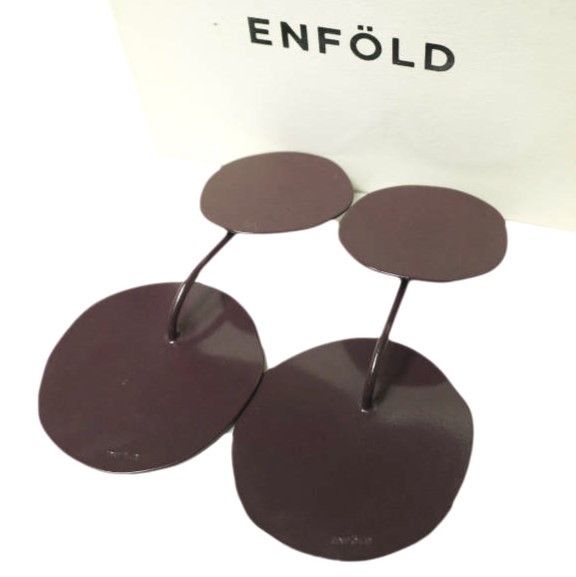 Other Other ENFOLD TP71-AK204 Circle Earrings Others Earrings TP71-AK204 DUTY FREE for USA Size ONE SIZE - 1 Thumbnail