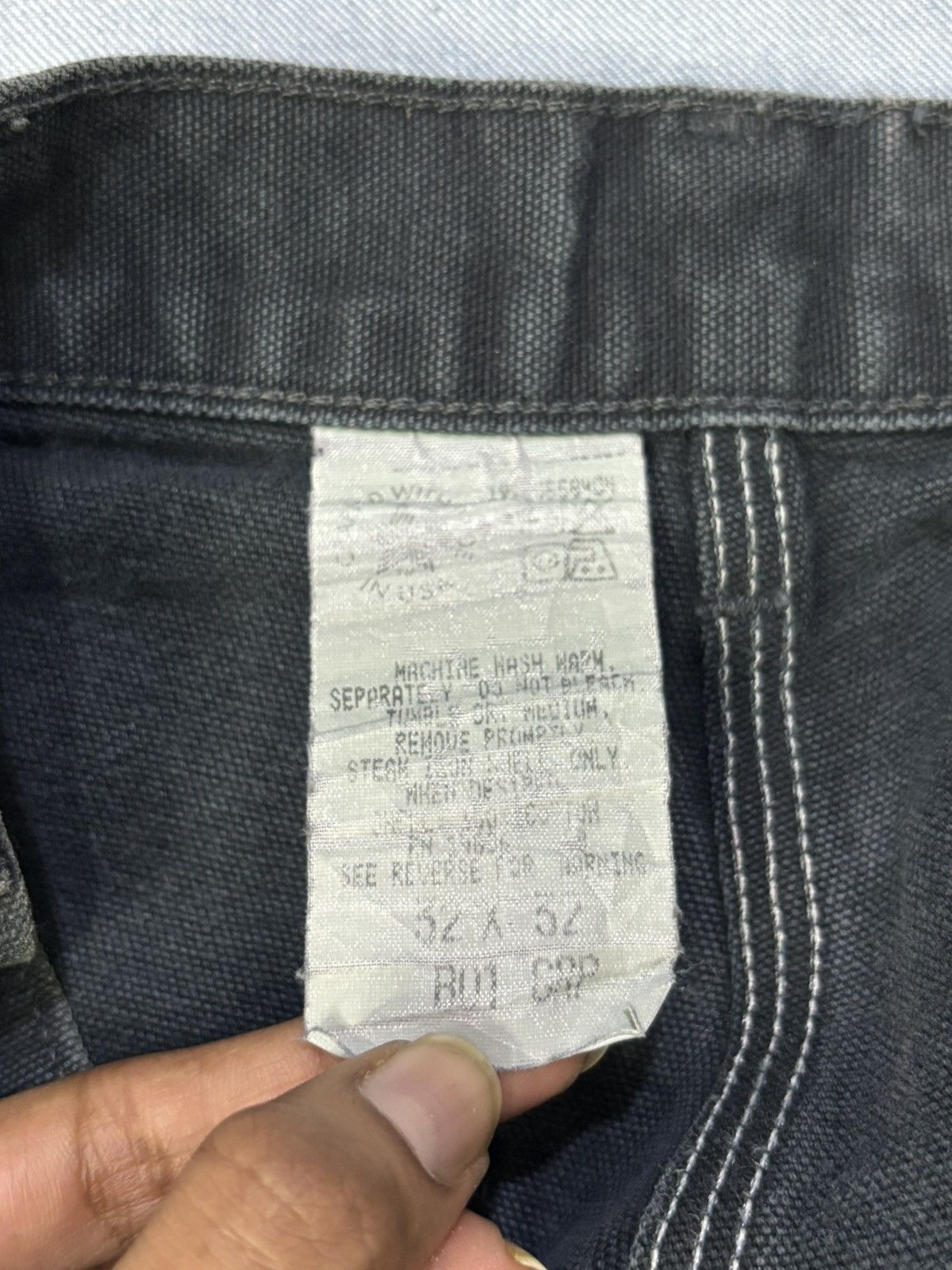 Carhartt 90s Rare Carhartt BO1 GRP Double knee denim Size US 31 - 7 Thumbnail