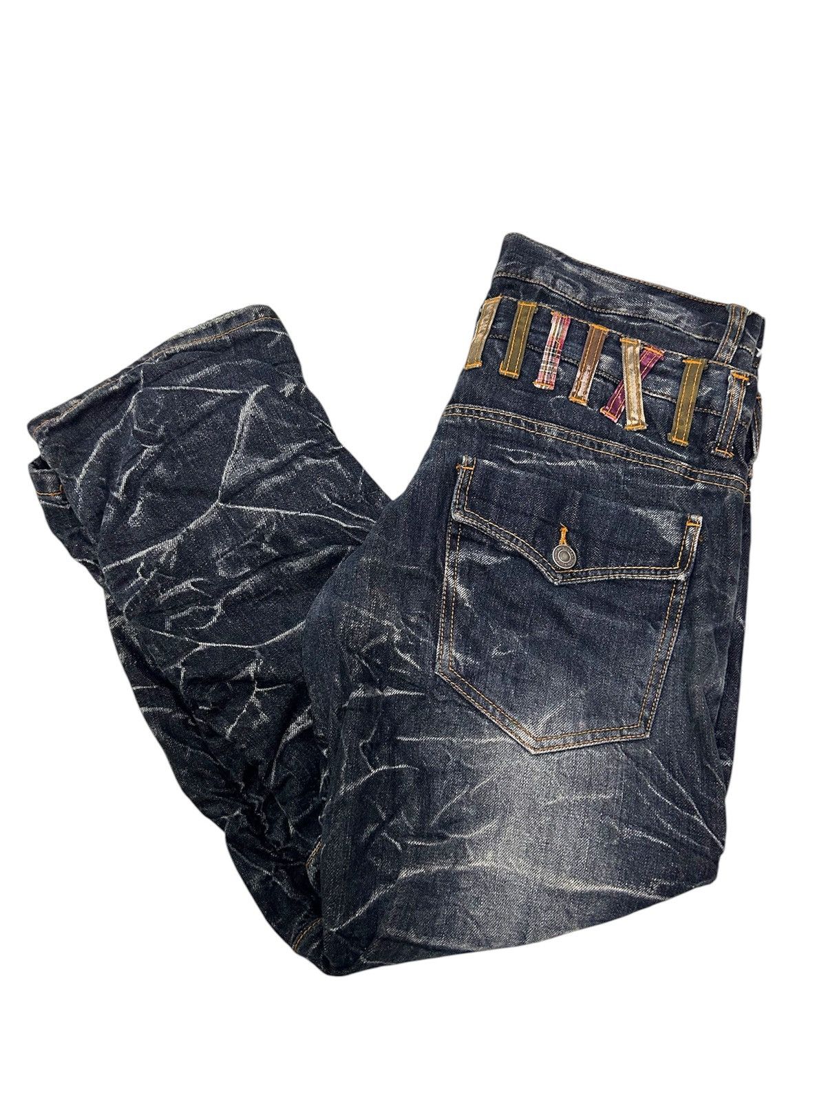 Japanese Brand × Vintage Vintage Nylaus Clothing Japanese Denim Streetstyle Jeans Size US 33 - 12 Thumbnail