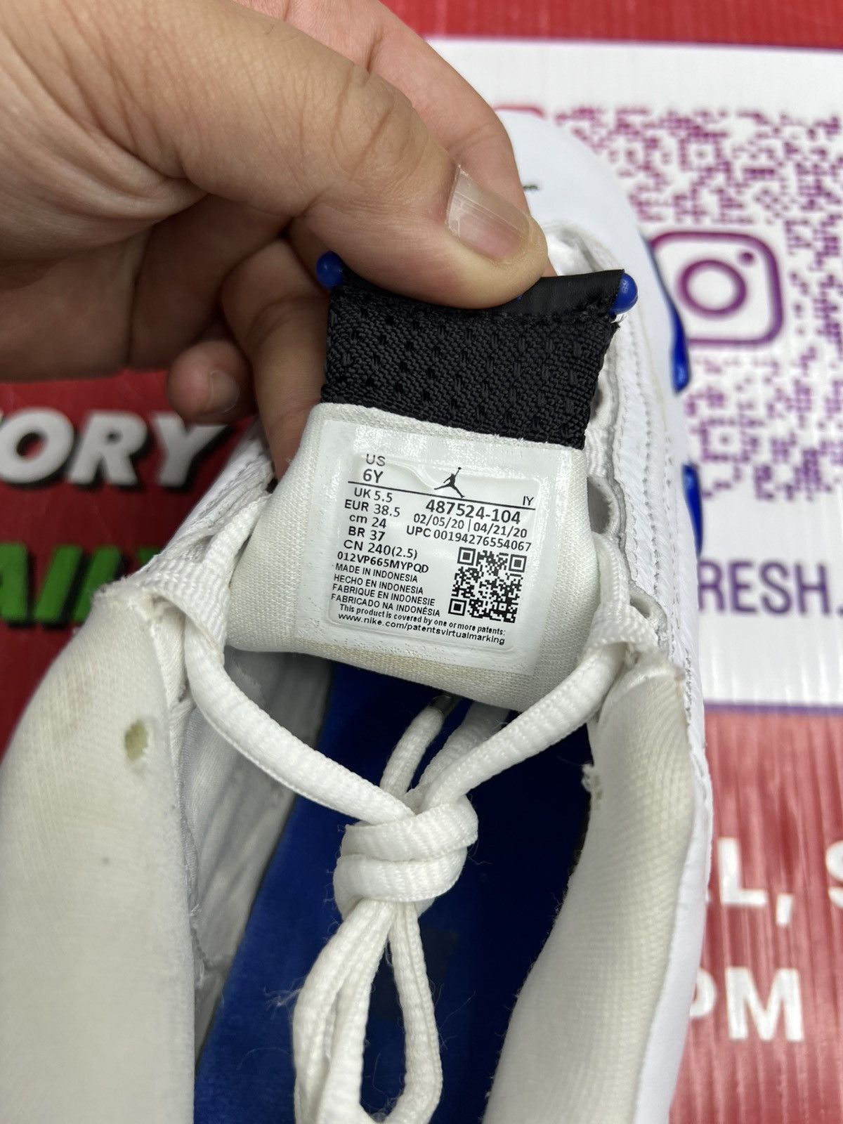 Jordan Brand Air Jordan 14 Hyper Royal Size 6y Size US 6 / EU 39 - 7 Thumbnail