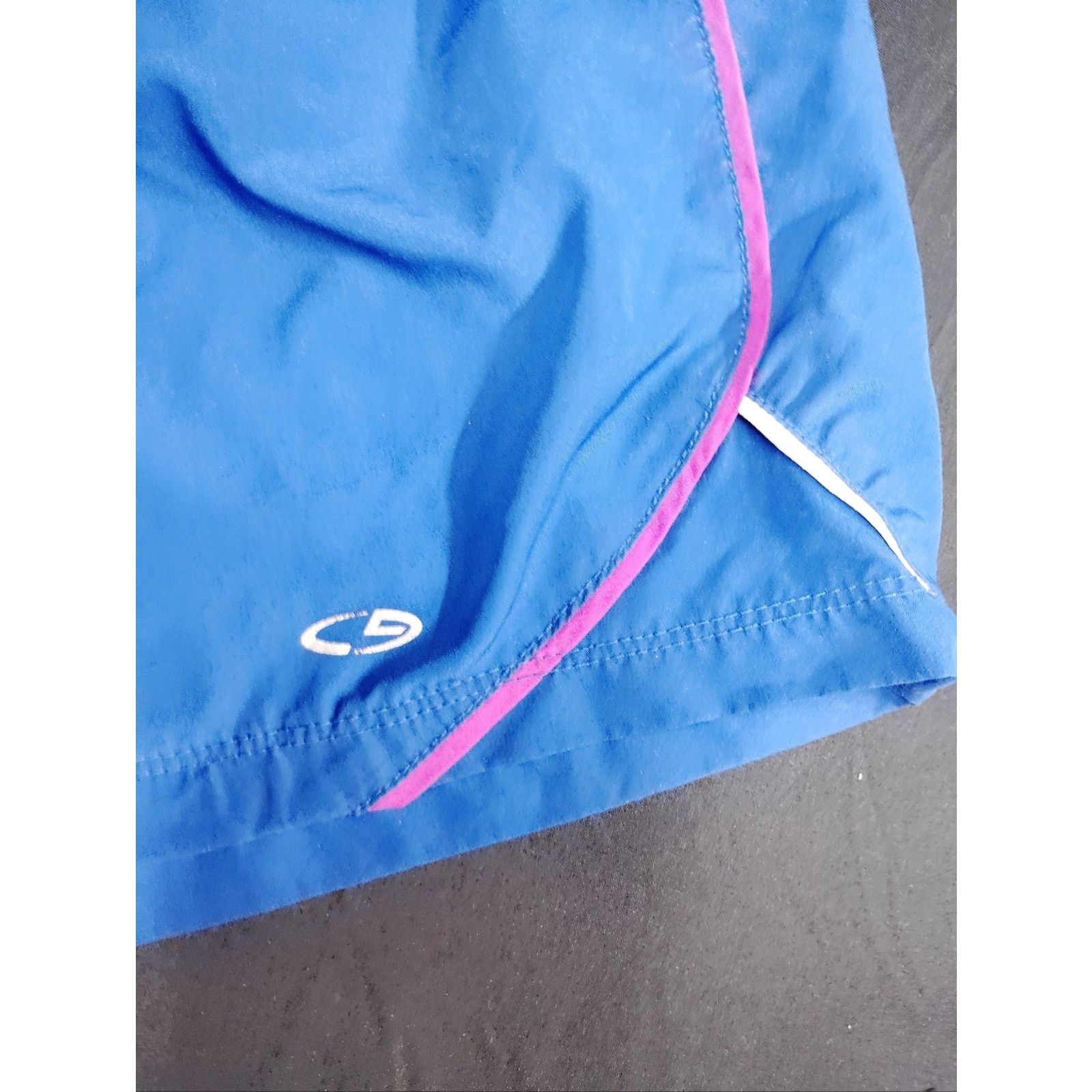 Champion Champion Blue Athletic Running Shorts with Pink Trim Size 24" / US 00 / IT 34 - 3 Thumbnail