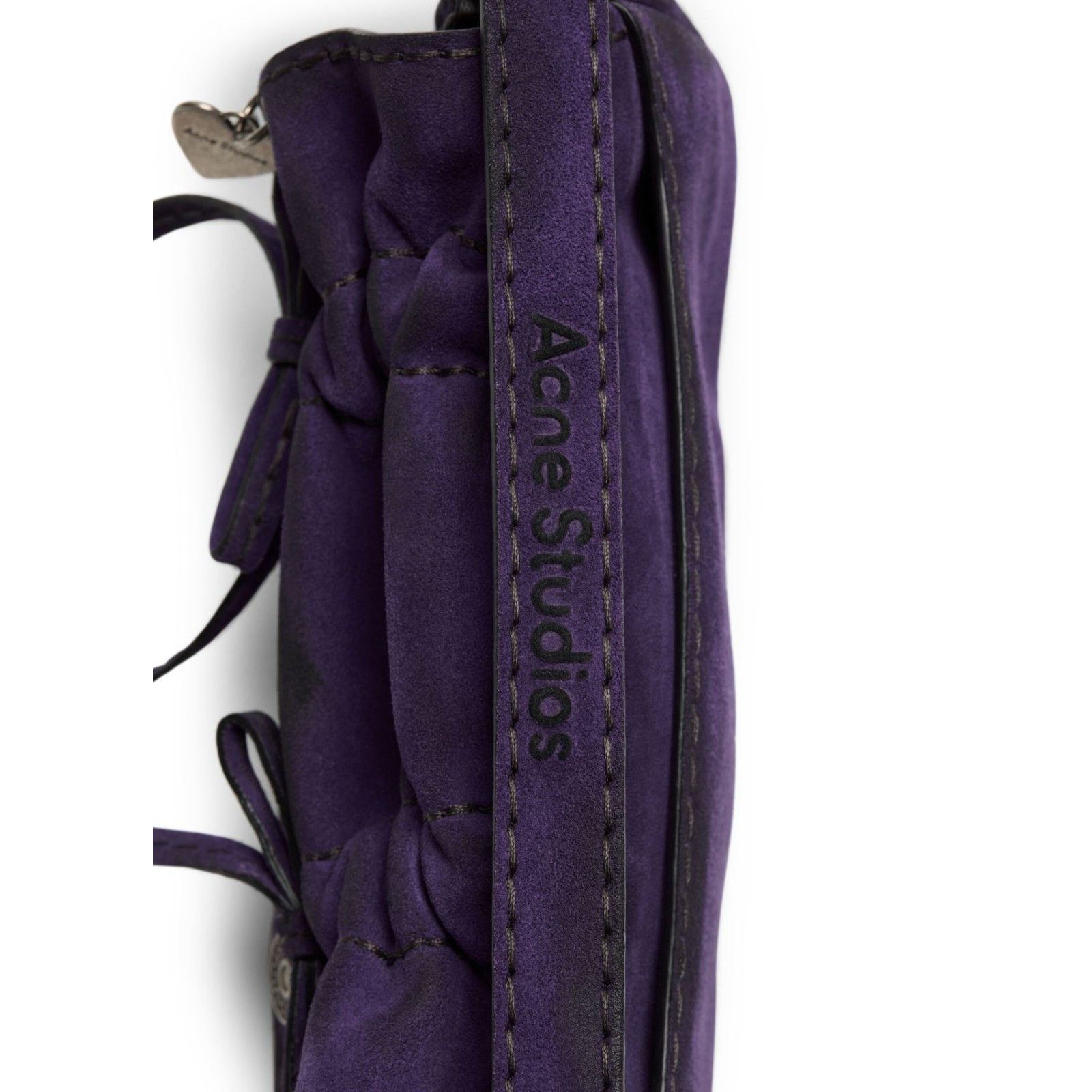 Acne Studios ACNE STUDIOS Multipocket Micro Violet Leather Shoulder Bag N Size ONE SIZE - 4 Thumbnail