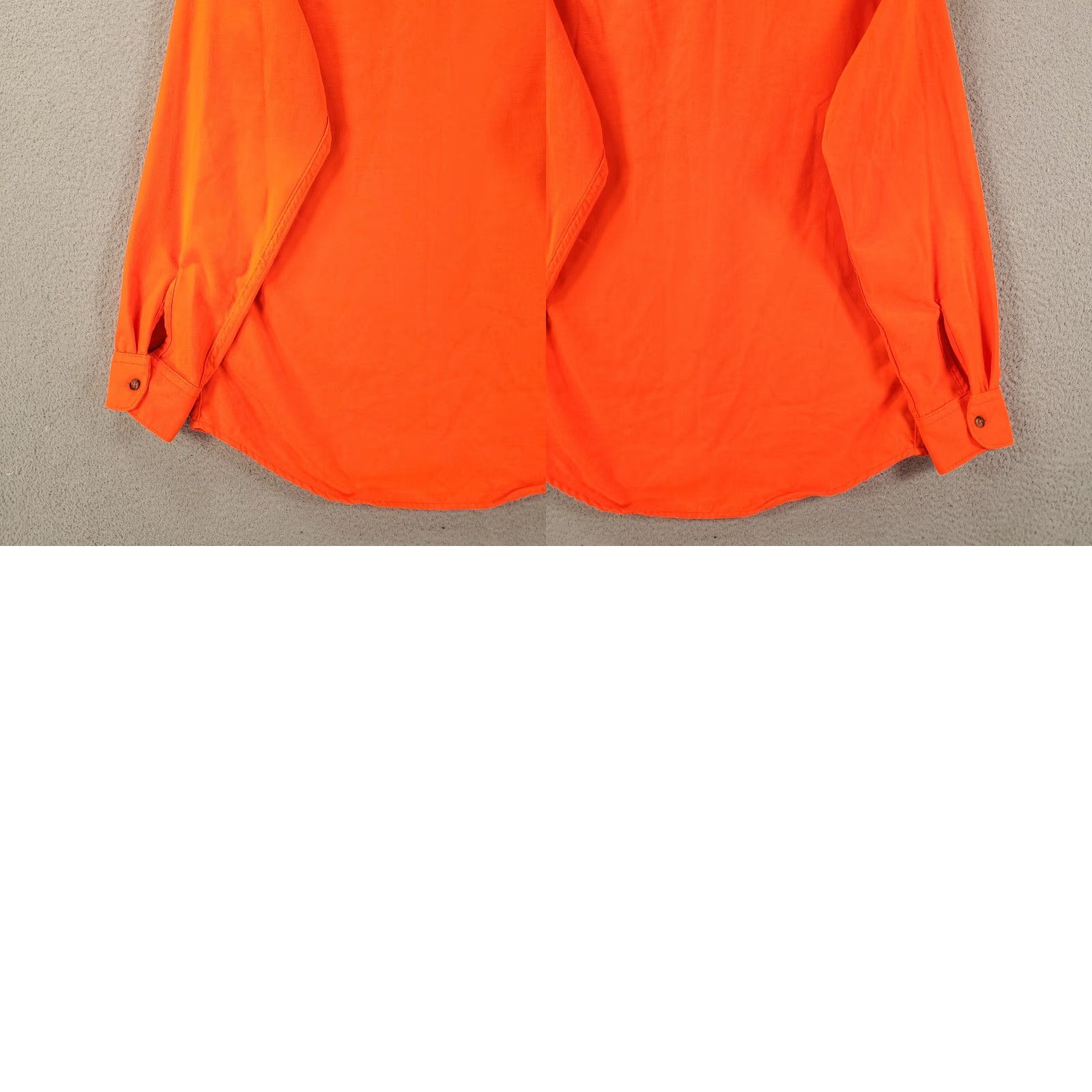 Walls VINTAGE Walls Shirt Mens M Orange Long Sleeve Button Up Hunting Safety Size US M / EU 48-50 / 2 - 8 Thumbnail