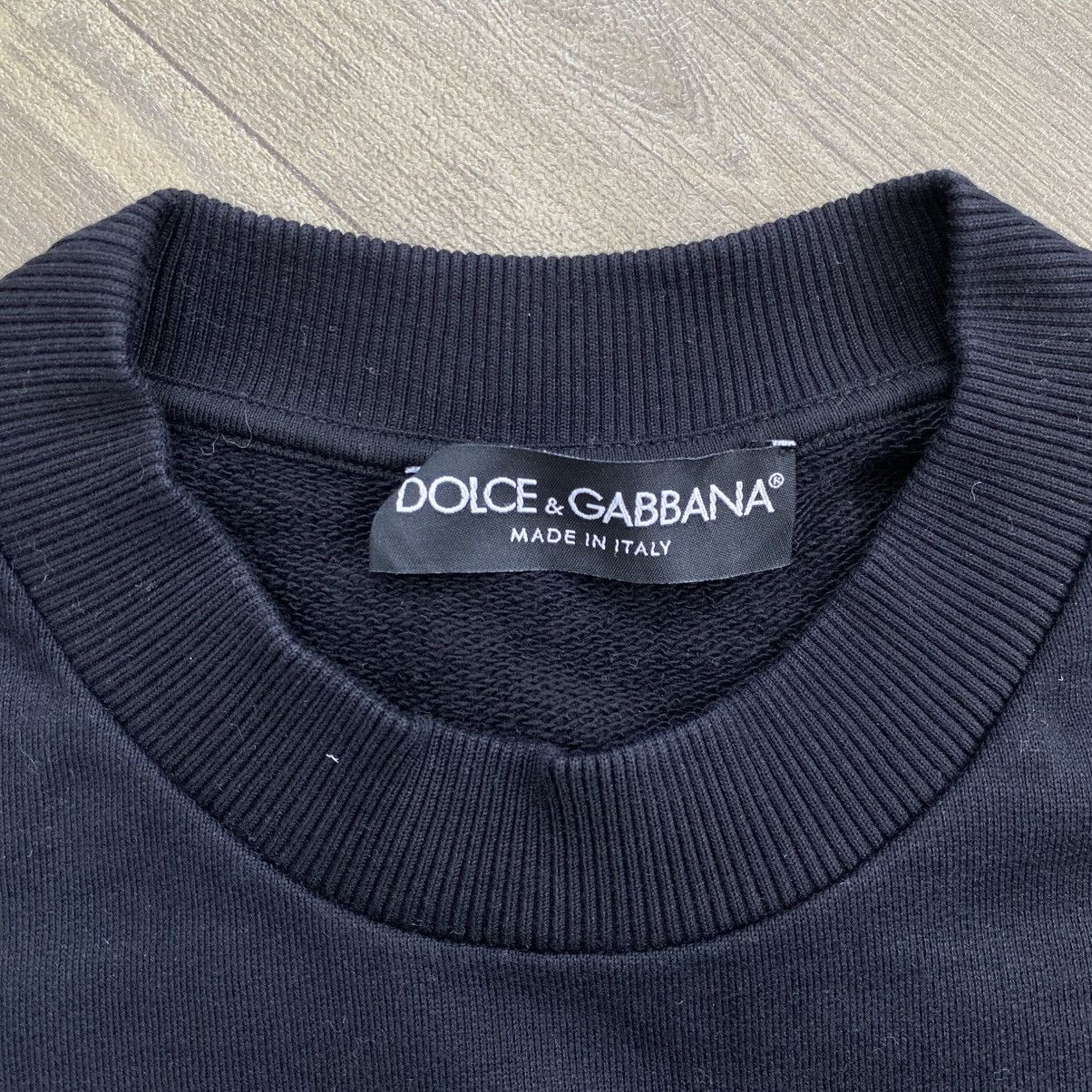 Dolce & Gabbana 2000s Dolce & Gabbana Italy Iconic Logo Embroidired Crewneck Size US M / EU 48-50 / 2 - 4 Thumbnail