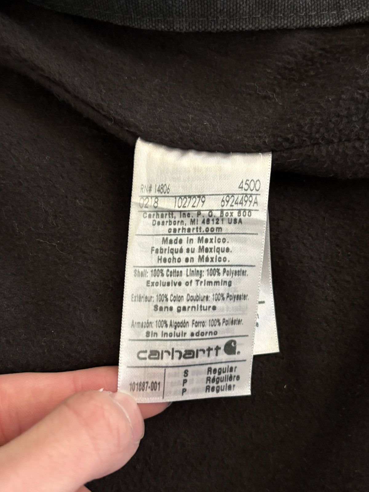 Carhartt 90’s TRASHED carhartt jacket Size US S / EU 44-46 / 1 - 11 Thumbnail