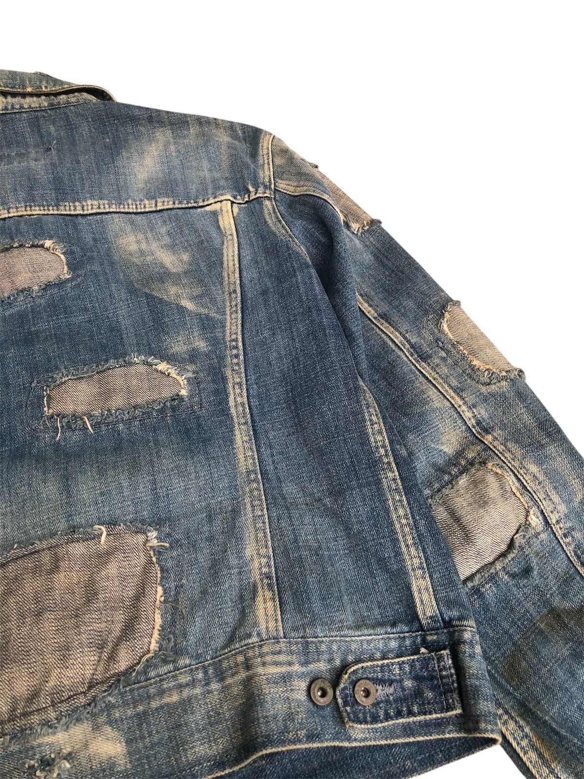 Dolce & Gabbana Dolce & Gabbana Boro Patchwork Distressed Denim Size US M / EU 48-50 / 2 - 13 Thumbnail
