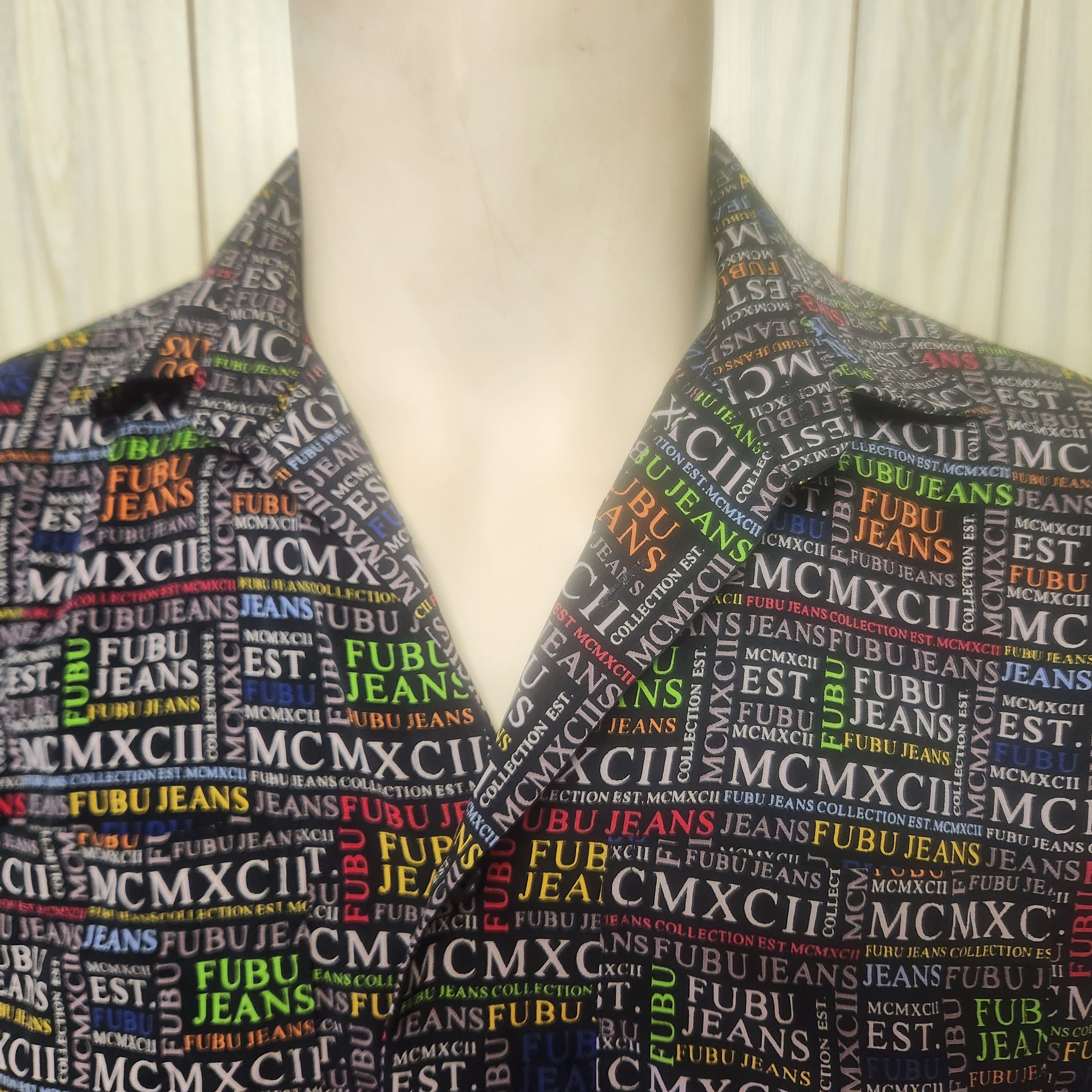 Fubu Fubu men's shirt M vintage signature collection 1992 Size US M / EU 48-50 / 2 - 3 Thumbnail