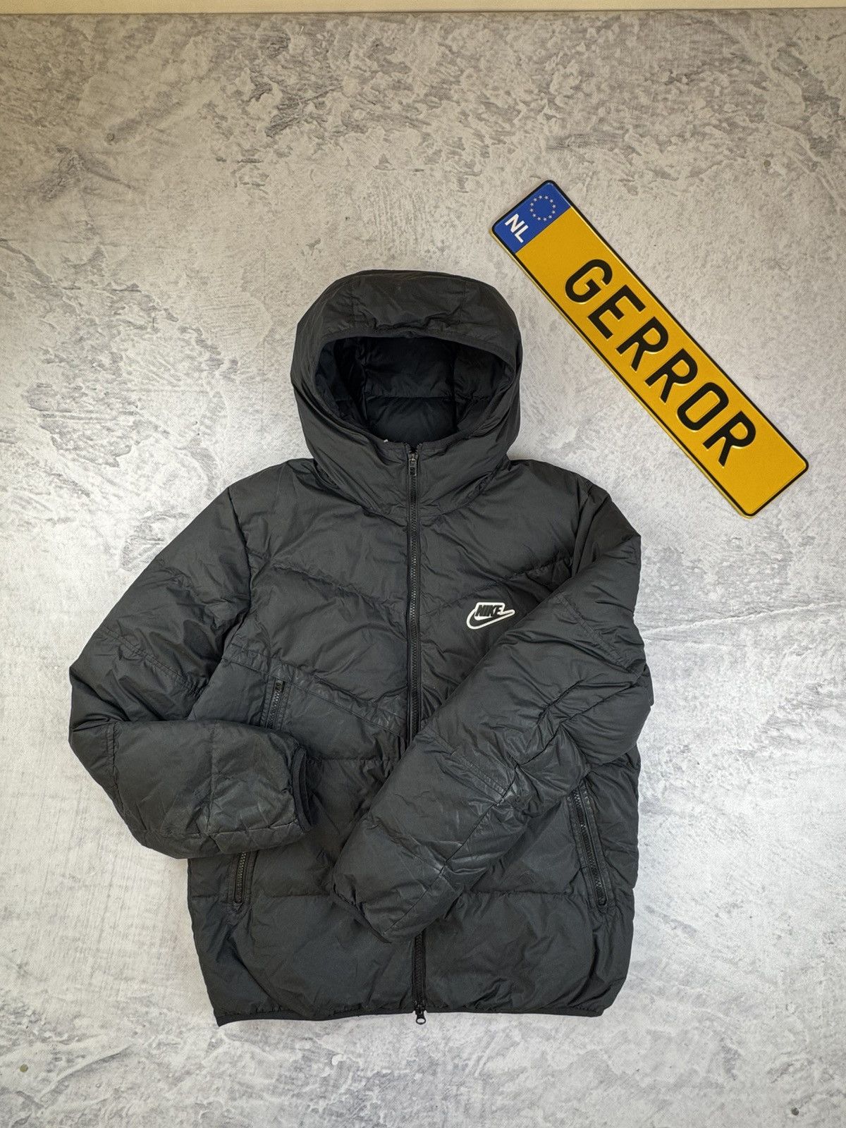 Nike NIKE PUFFER DOWN BASIC LOGO OVERSIZE NYLON JACKET Size US M / EU 48-50 / 2 - 2 Thumbnail