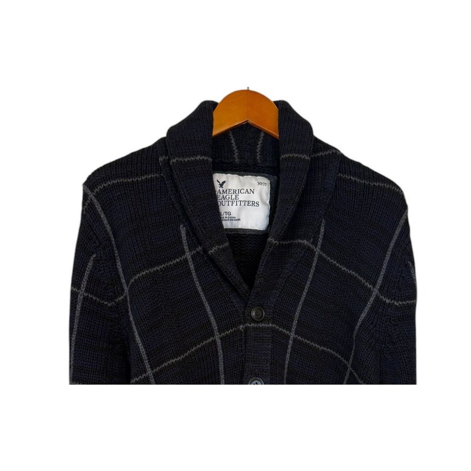 American Eagle Outfitters American Eagle Cardigan Men Large Black Wool Shawl Collar Size US L / EU 52-54 / 3 - 2 Thumbnail