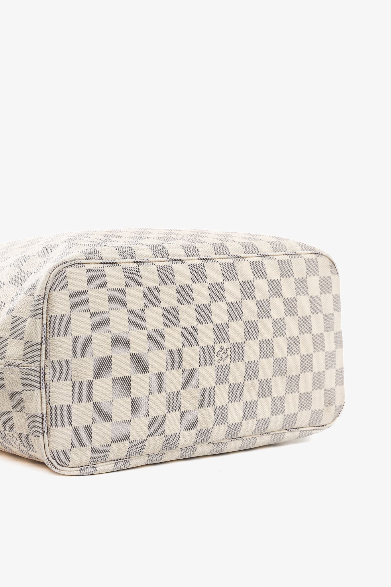 Louis Vuitton Louis Vuitton Neverfull MM Damier Azur Canvas Tote Size ONE SIZE - 5 Thumbnail