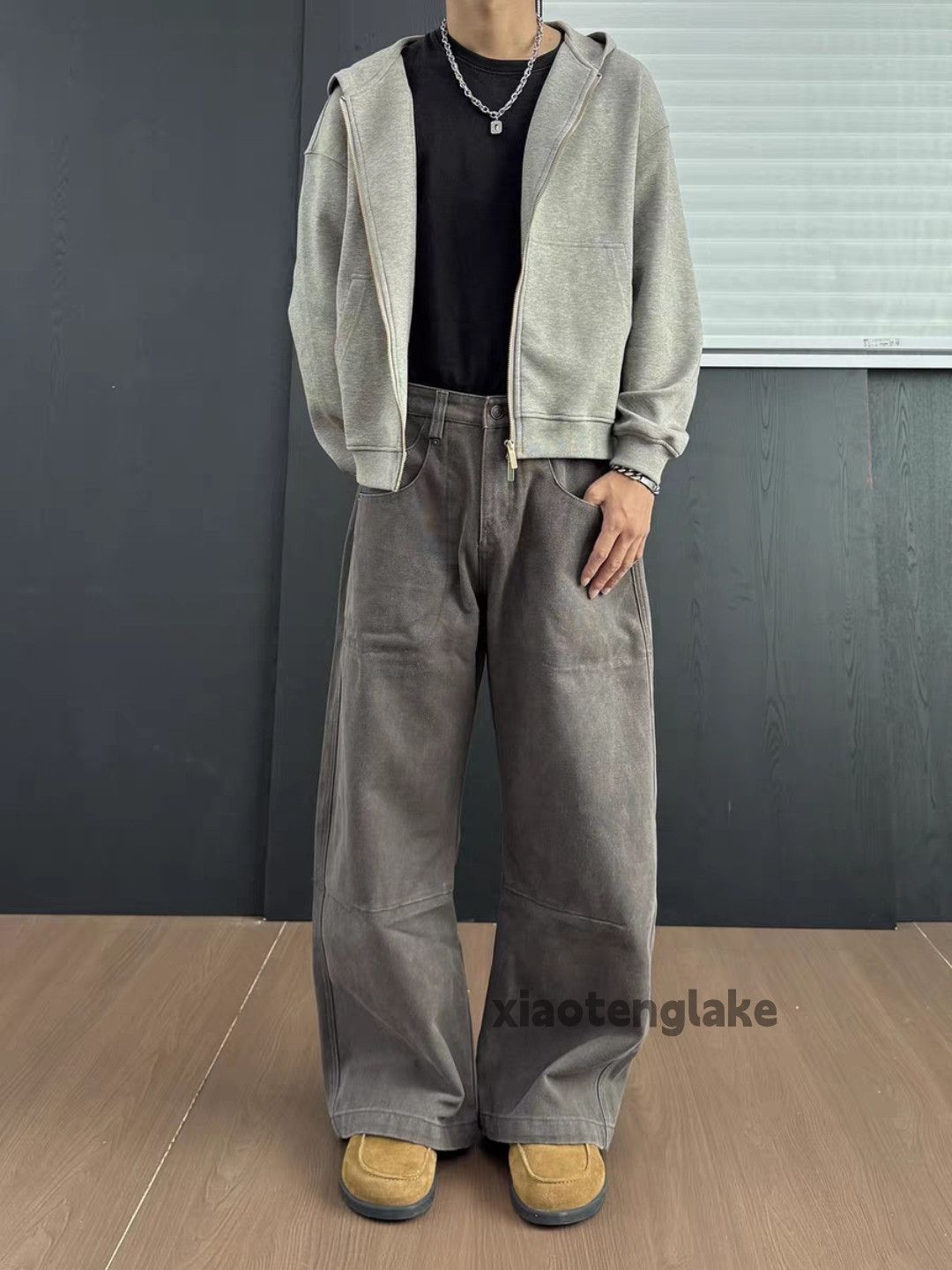 Vintage xtl washed faded loose baggy skate hiphop cargo pants Size US 32 / EU 48 - 7 Thumbnail