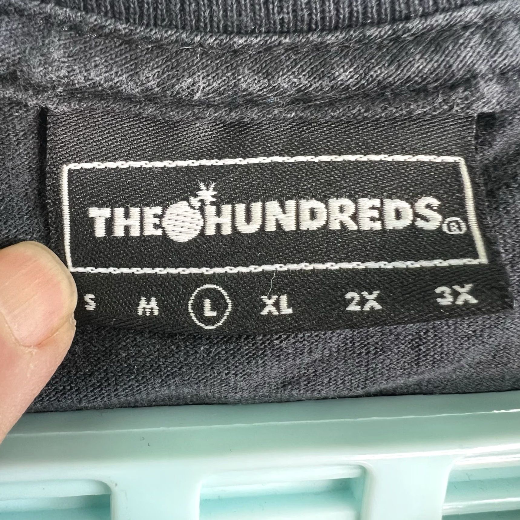 The Hundreds VINTAGE The Hundreds Nirvana Smiley Face Parody T-Shirt Mens Large Black Graphic Print 90s Band Rock Retro Size US L / EU 52-54 / 3 - 2 Thumbnail