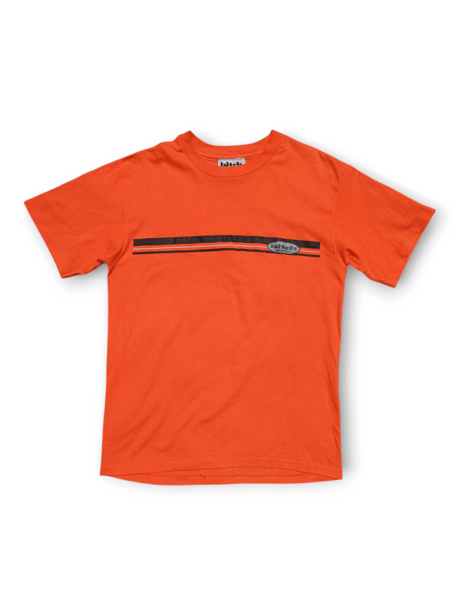 Japanese Brand Bitch Skateboard Rare Design Vintage T shirt Size US L / EU 52-54 / 3 - 1 Thumbnail