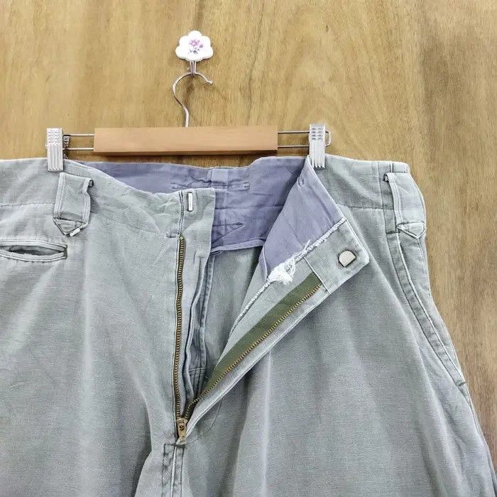 Japanese Brand TOBBY FADED GREEN BAGGY PANTS Size US 36 / EU 52 - 6 Thumbnail