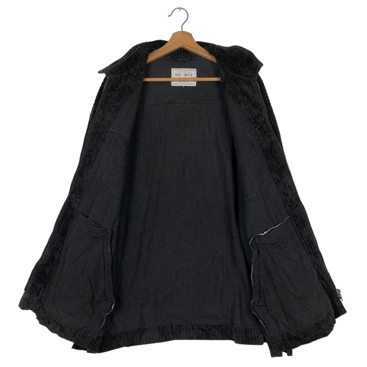 Issey Miyake 🔥Be-Hot Corduroy Zipper Jacket Chore Japan Made Size US L / EU 52-54 / 3 - 13 Thumbnail