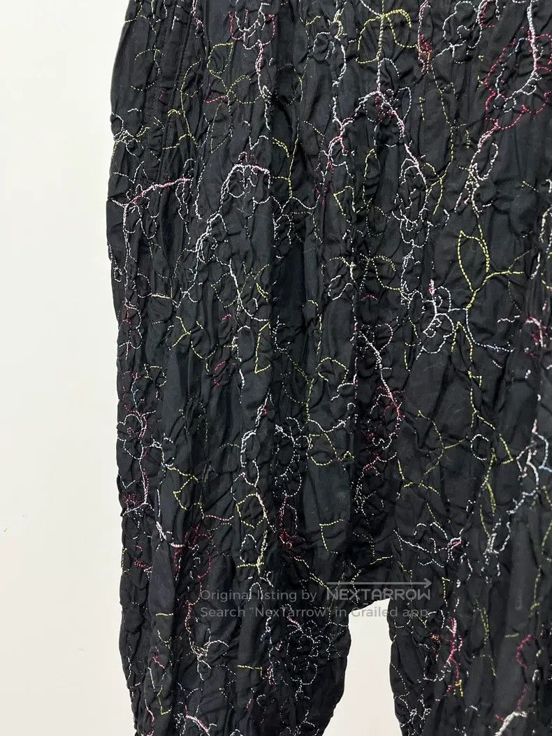 Comme des Garcons Comme Des Garcons size S Colorful Thread Embroidered Pleat Size 23" - 4 Thumbnail