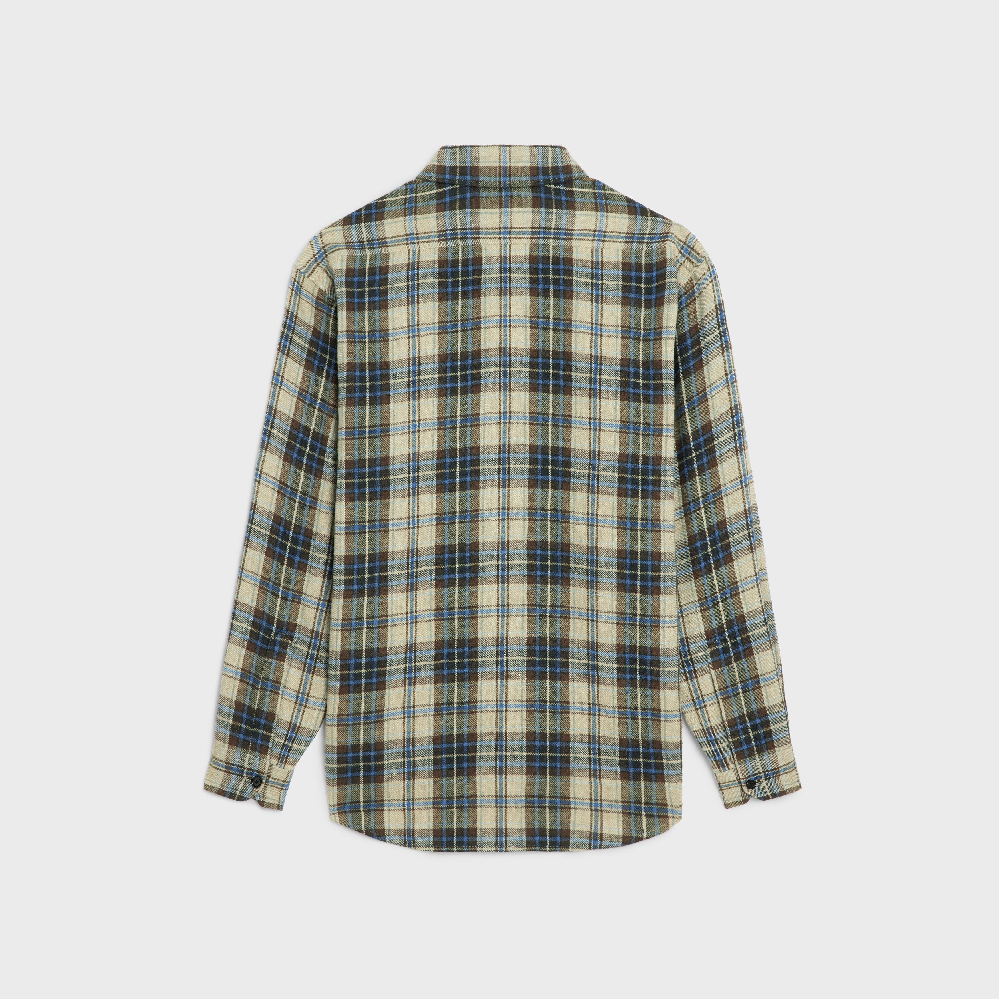 CELINE | OVERSIZED LUMBERJACK CHECK COTTON SHIRT シャツ CELINE | OVERSIZED LUMBERJACK CHECK COTTON SHIRT シャツ