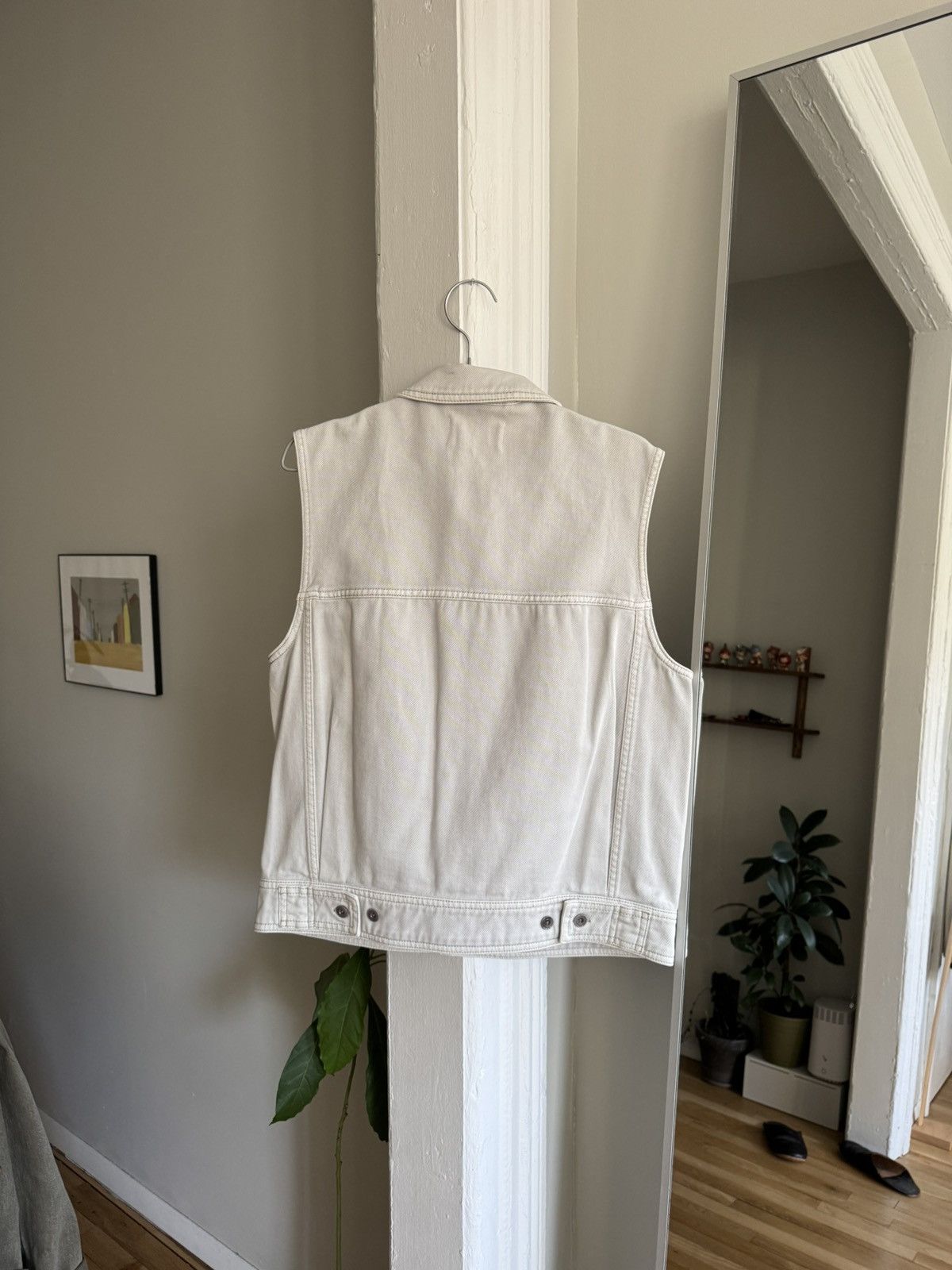 Lemaire Snowy Grey Collared Vest Size US S / EU 44-46 / 1 - 3 Thumbnail