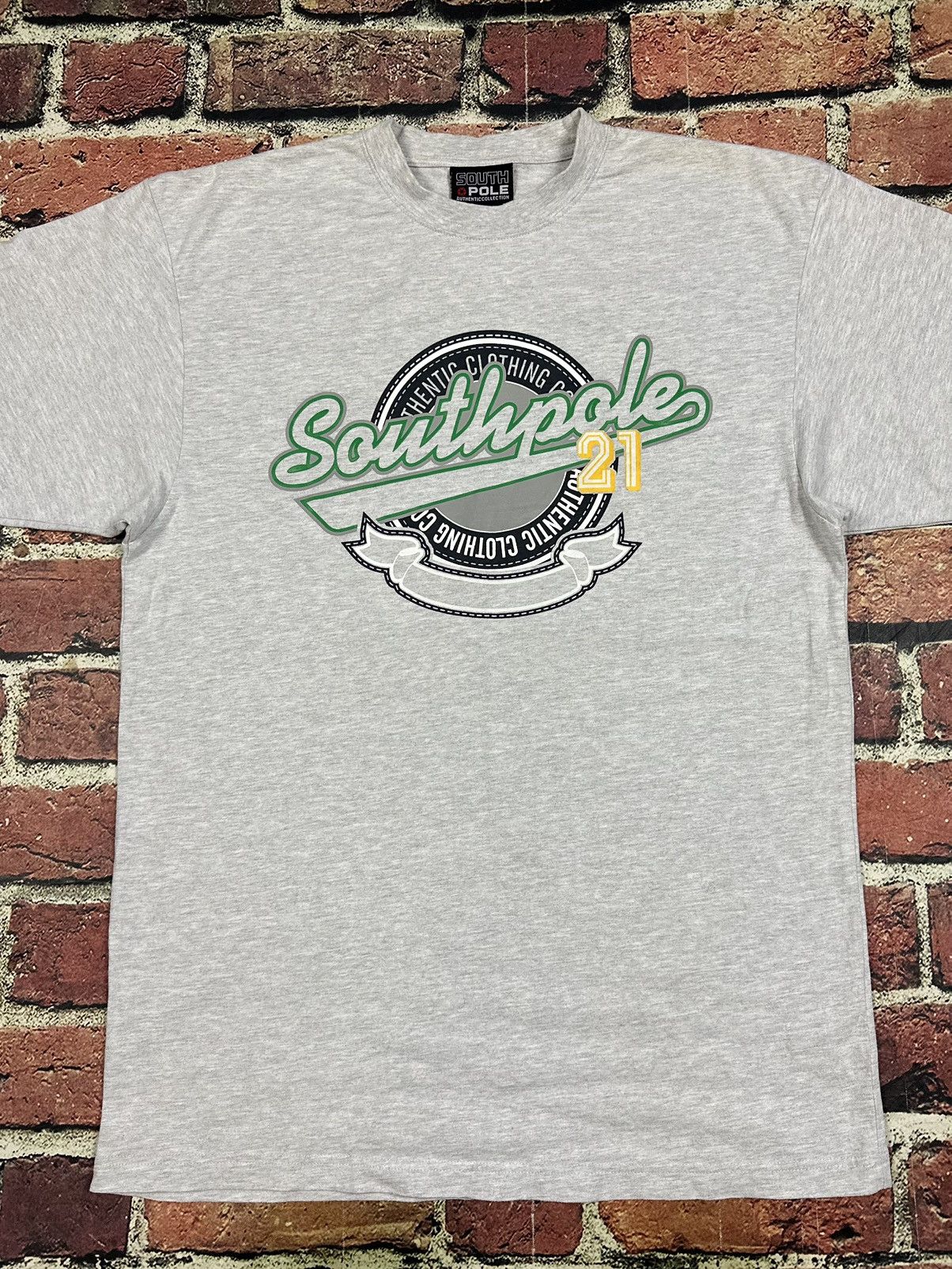 Southpole Vintage SouthPole Logo T Shirt Cyber Grunge Y2K Hip Hop Size US L / EU 52-54 / 3 - 2 Thumbnail