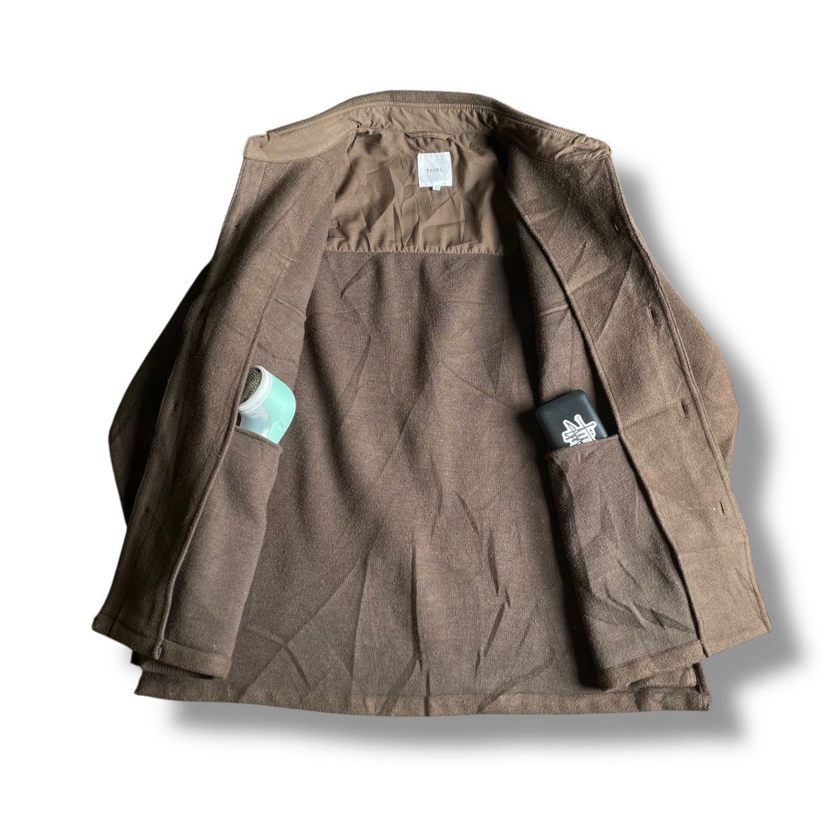 Beams Plus × Japanese Brand 🇯🇵 BEAMS BUTTON UP WOOL JACKET Size US S / EU 44-46 / 1 - 2 Thumbnail