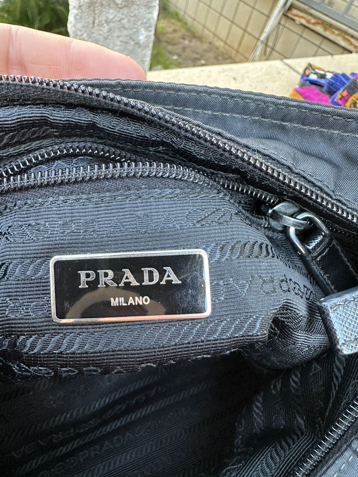 Prada Prada Nylon Bag Black Messenger Size ONE SIZE - 7 Thumbnail