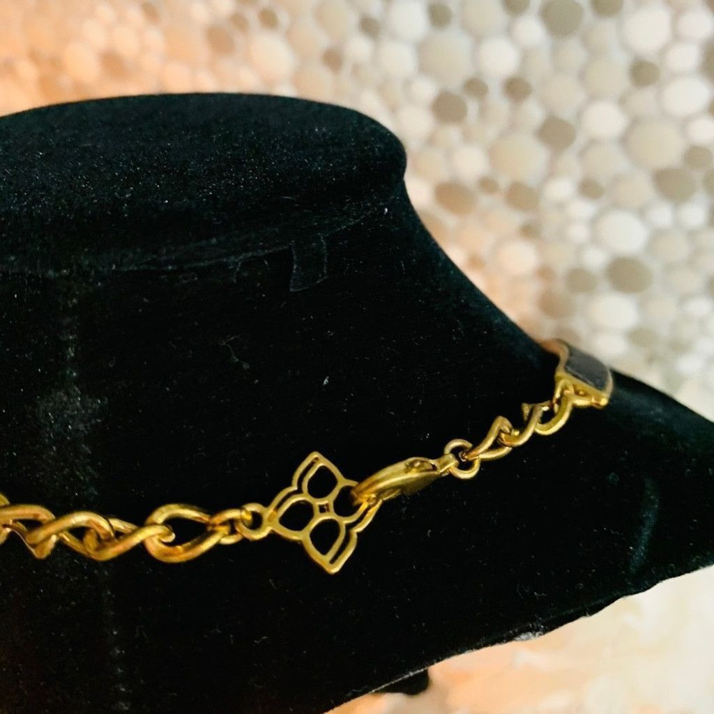 Other BCBG Gold Plated w black Leather Necklace Size ONE SIZE - 3 Thumbnail
