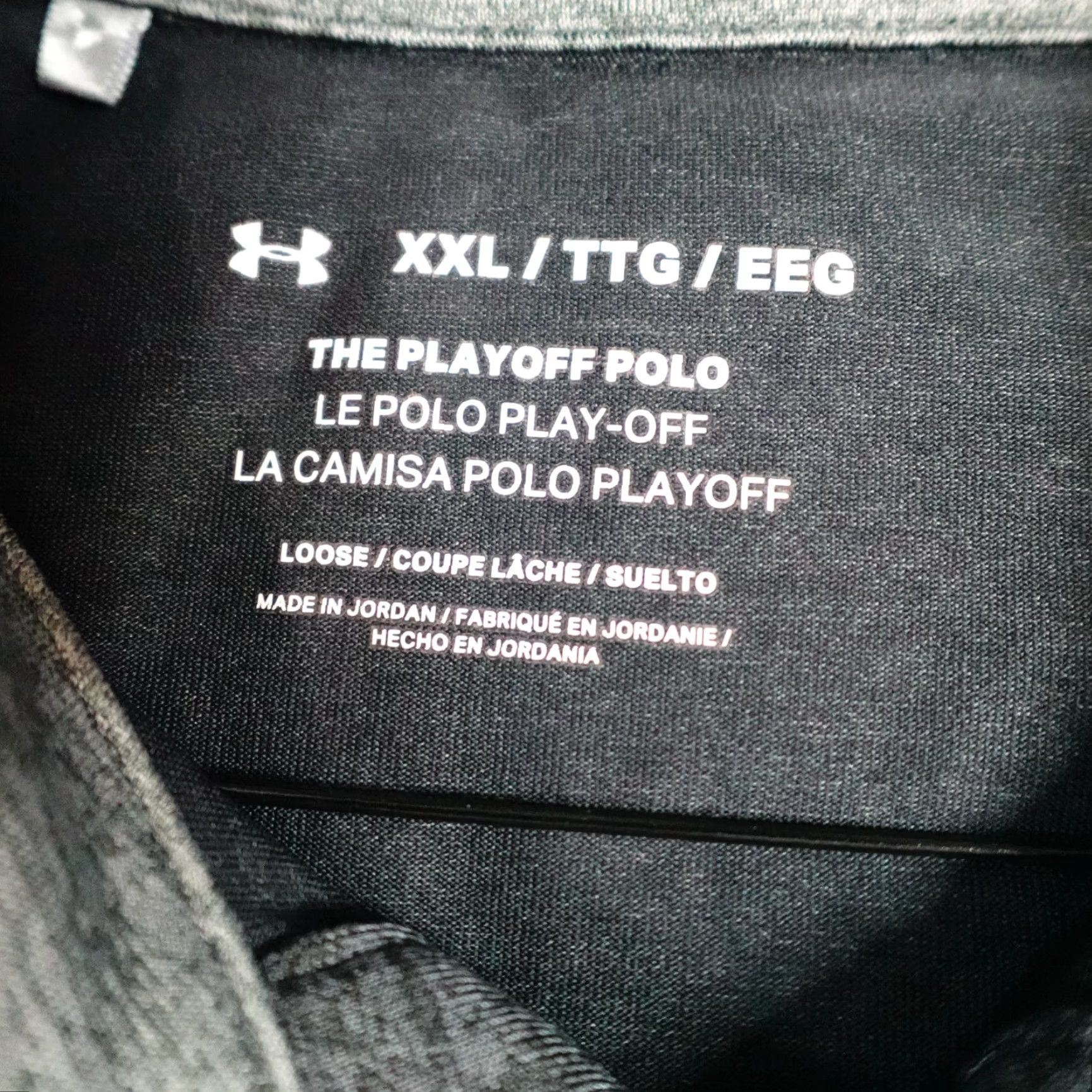 Under Armour Under Armour Polo Shirt 2XL Grey Charcoal Heather Solid The Playoff Polo Mens 2XL Gray Heather Solid Under Armour HeatGear Size US XXL / EU 58 / 5 - 3 Thumbnail