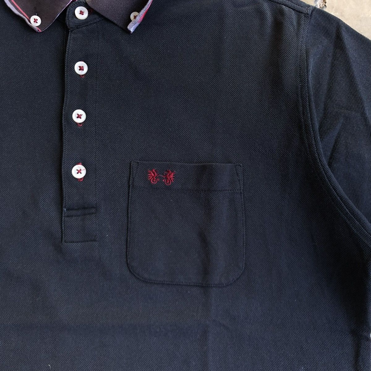 McGregor Vintage McGregor Pocket Logo Polo T-shirt Black Size US M / EU 48-50 / 2 - 5 Thumbnail