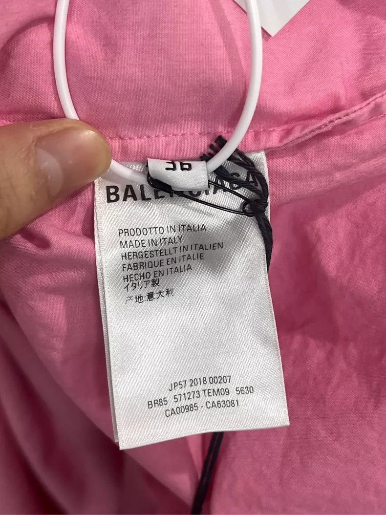 Other Balenciaga size 36 Pink Patch Shirt Dress Size S / US 4 / IT 40 - 4 Thumbnail