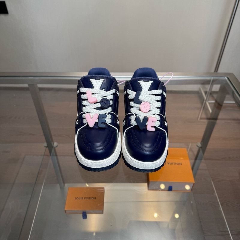 Louis Vuitton Louis Vuitton Trainer Maxi Low-Top Sneakers for Men -2508 Size US 7.5 / EU 40-41 - 2 Thumbnail