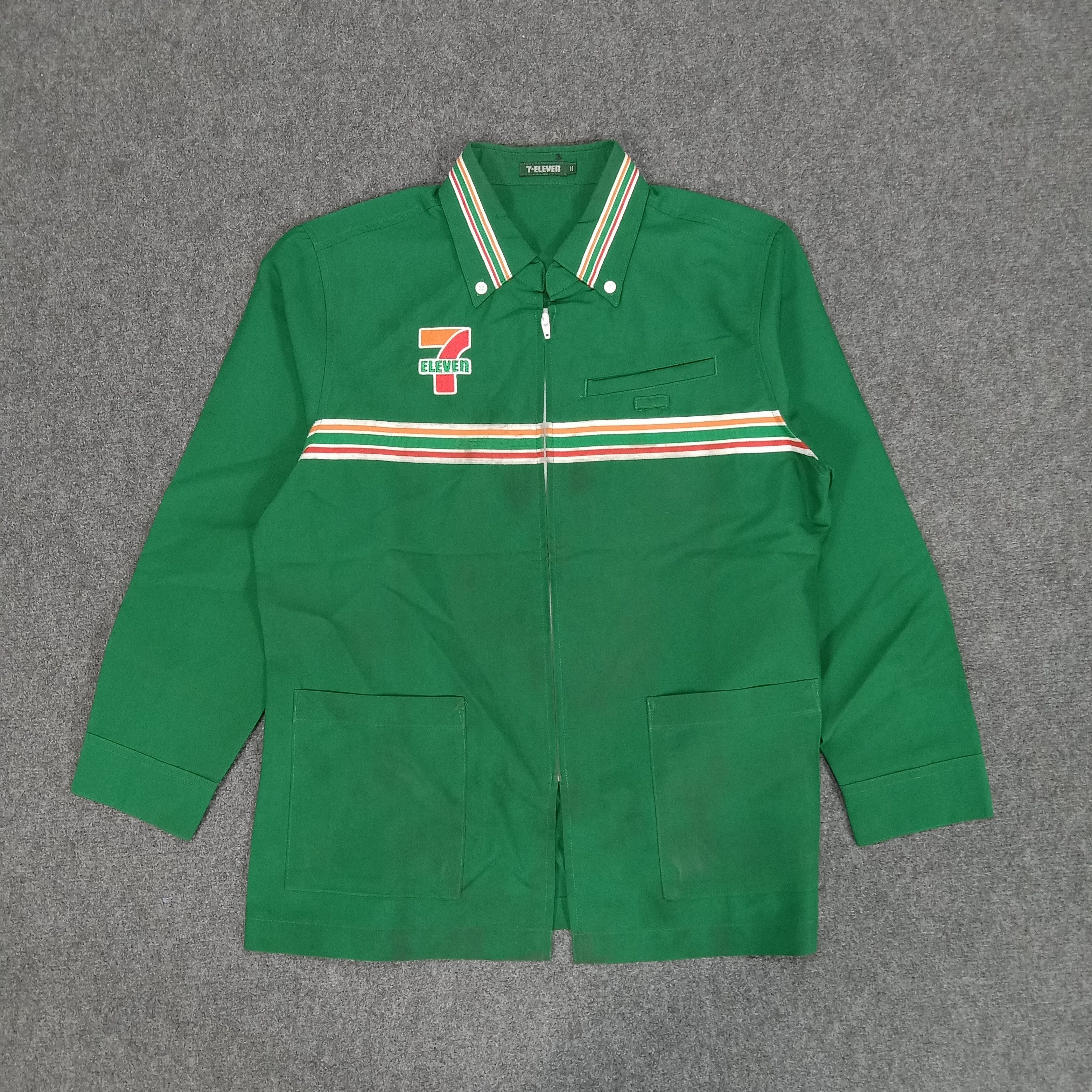 Japanese Brand × Vintage Vintage 7 Eleven Japanese Brand Uniform Jacket Size US S / EU 44-46 / 1 - 3 Thumbnail
