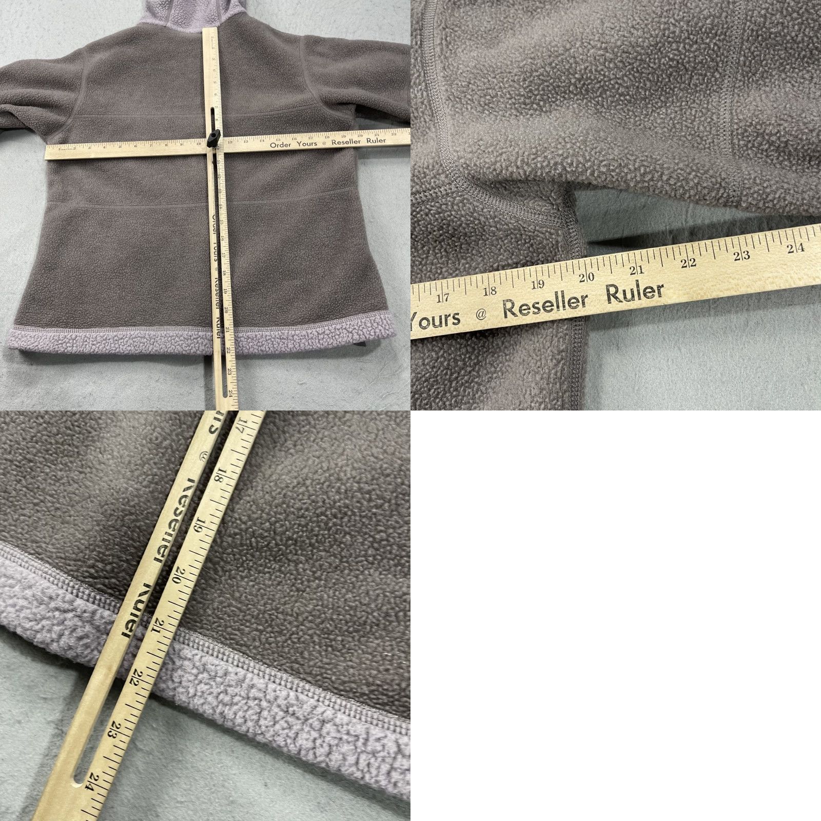 Patagonia VINTAGE Patagonia Jacket Womens Medium Purple Synchilla Arctic Hooded Zip USA Size M / US 6-8 / IT 42-44 - 8 Thumbnail
