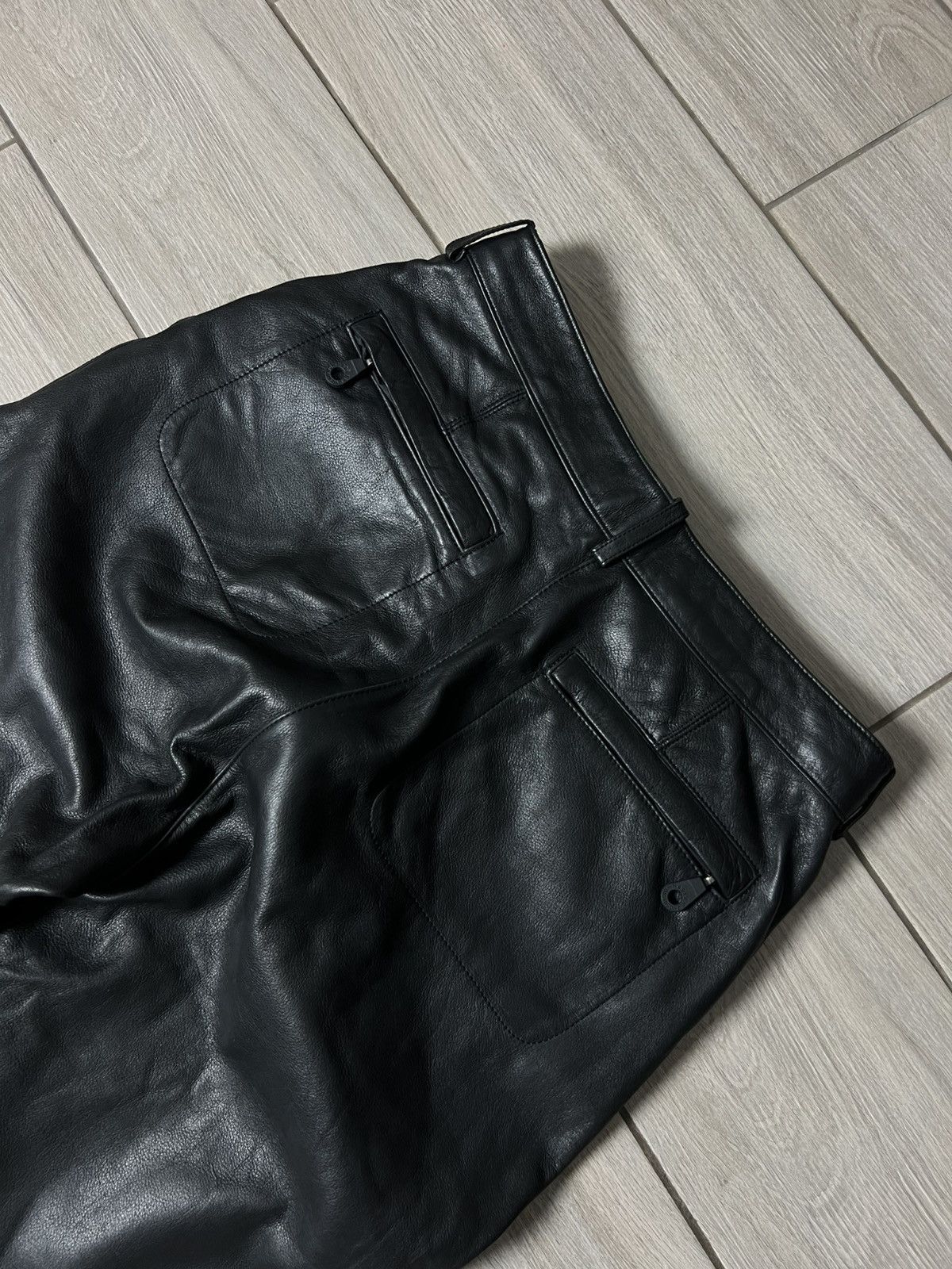 Harley Davidson Vintage Harley Davidson Leather Pants Racing Moto Size 40" / US 18 - 16 Thumbnail
