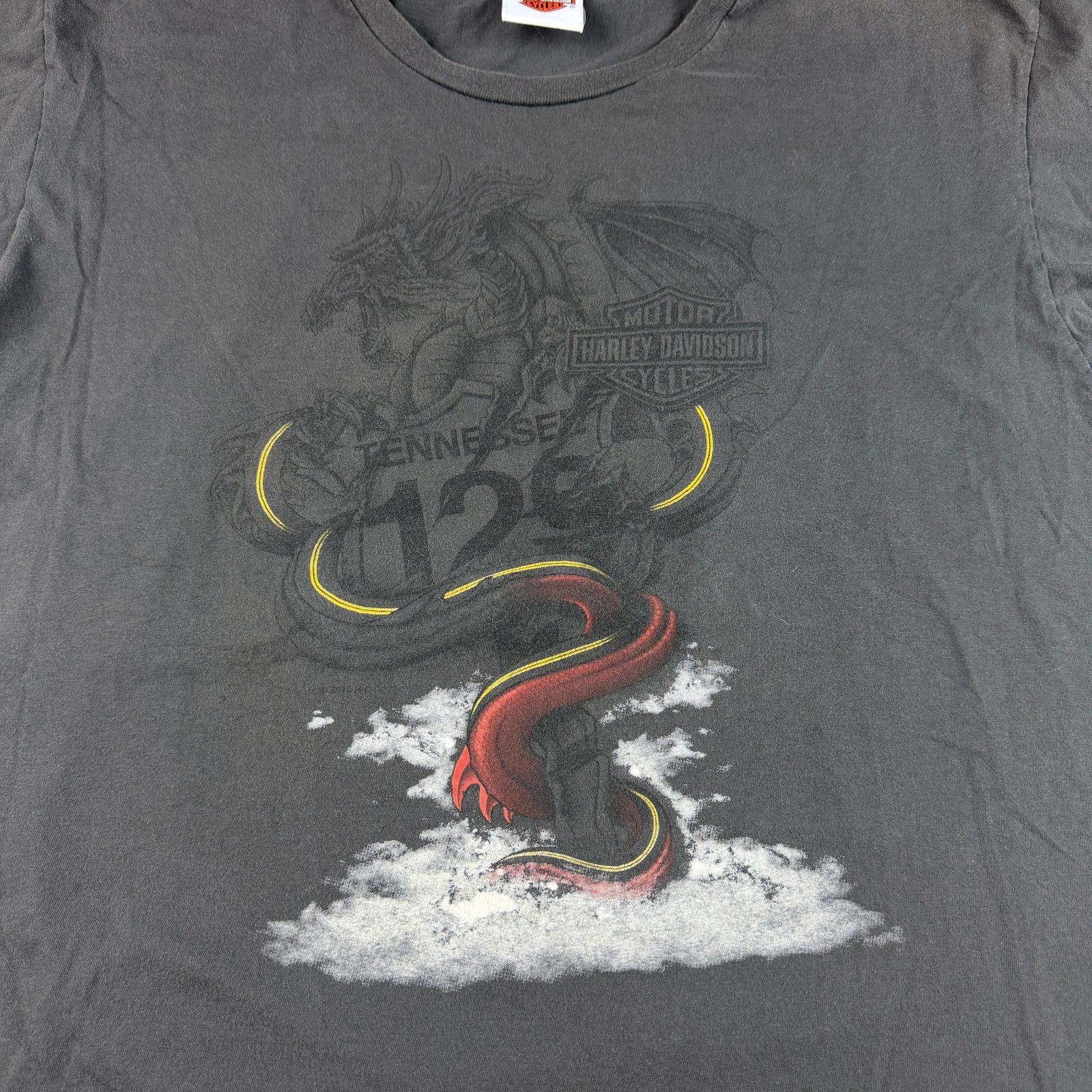 Harley Davidson Smoky Mountain Harley Davidson Tail Of The Dragon Shirt XL Size US XL / EU 56 / 4 - 3 Thumbnail