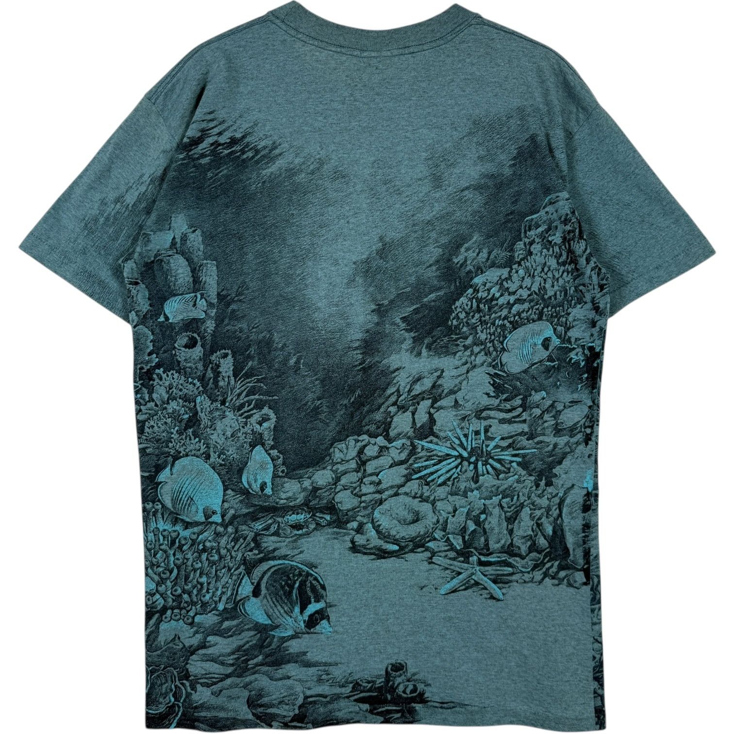 Signal Sport Vintage Sea Life AOP Nature Tee 90s L Size US L / EU 52-54 / 3 - 5 Thumbnail