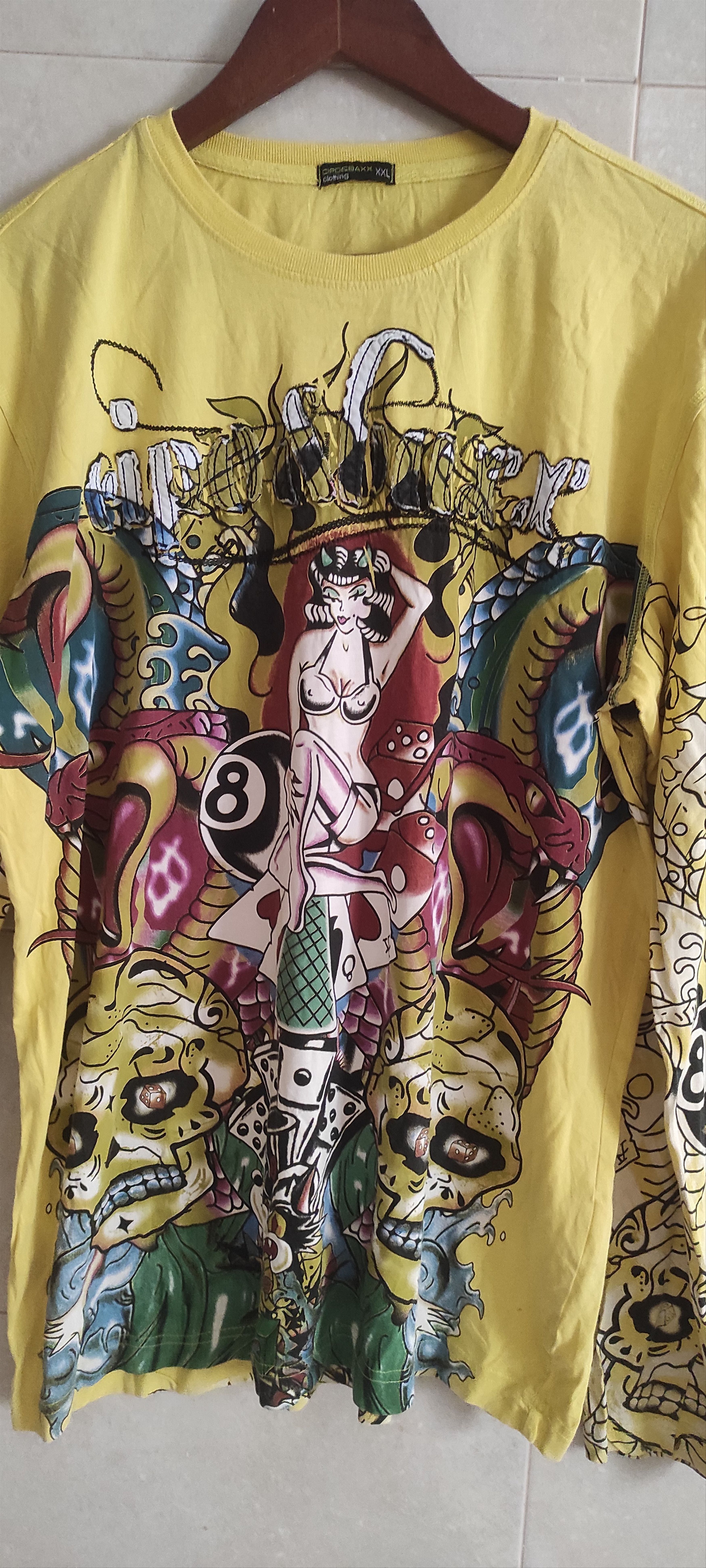 Other Cipo Baxx Skull Snake Print Y2K Longsleeve Long Sleeve Shirt Size US XL / EU 56 / 4 - 3 Thumbnail
