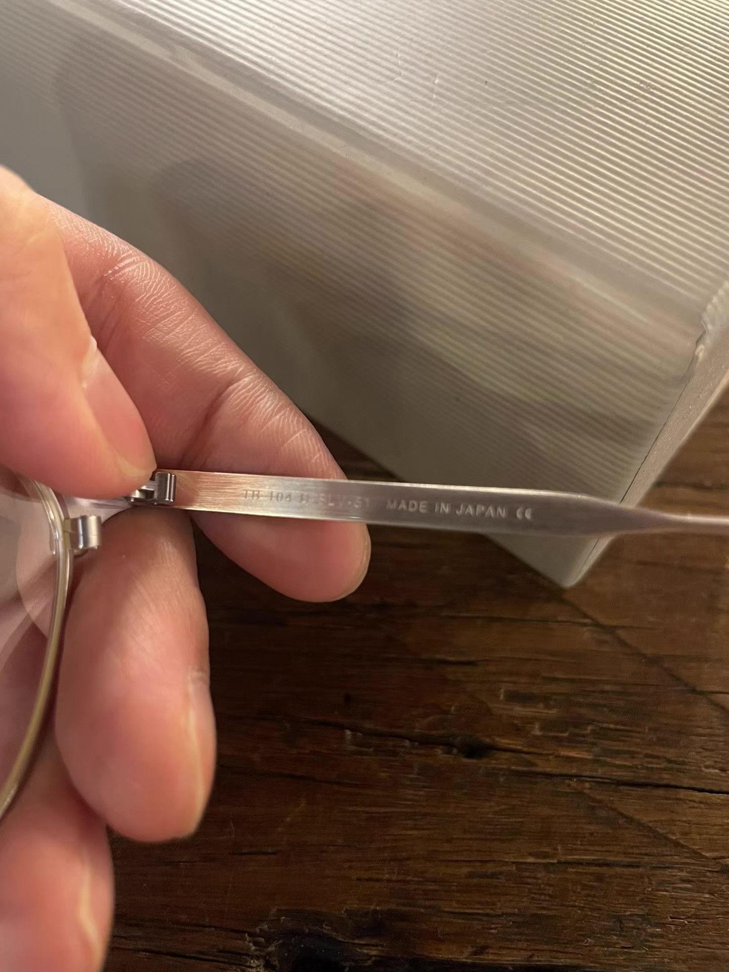 Thom Browne Thom Browne silver frame plain glasses. Ｑ25 Size ONE SIZE - 4 Thumbnail