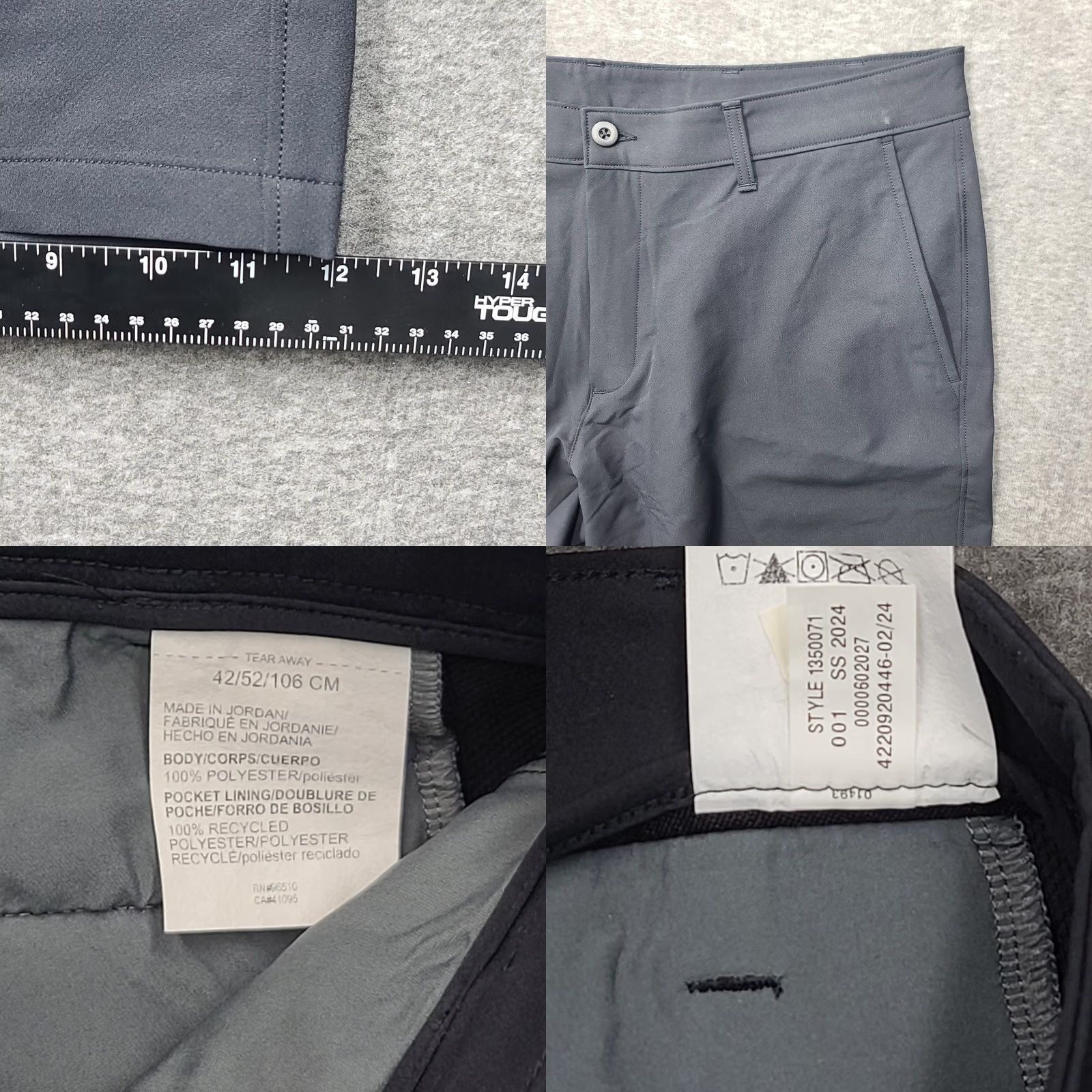 Under Armour Under Armour UA Tech Shorts Mens 42 Black Golf Lightweight Quick Dry NWT Breathable Moisture Wicking 10" Inseam Casual Outdoor Sports Size US 42 / EU 58 - 8 Thumbnail